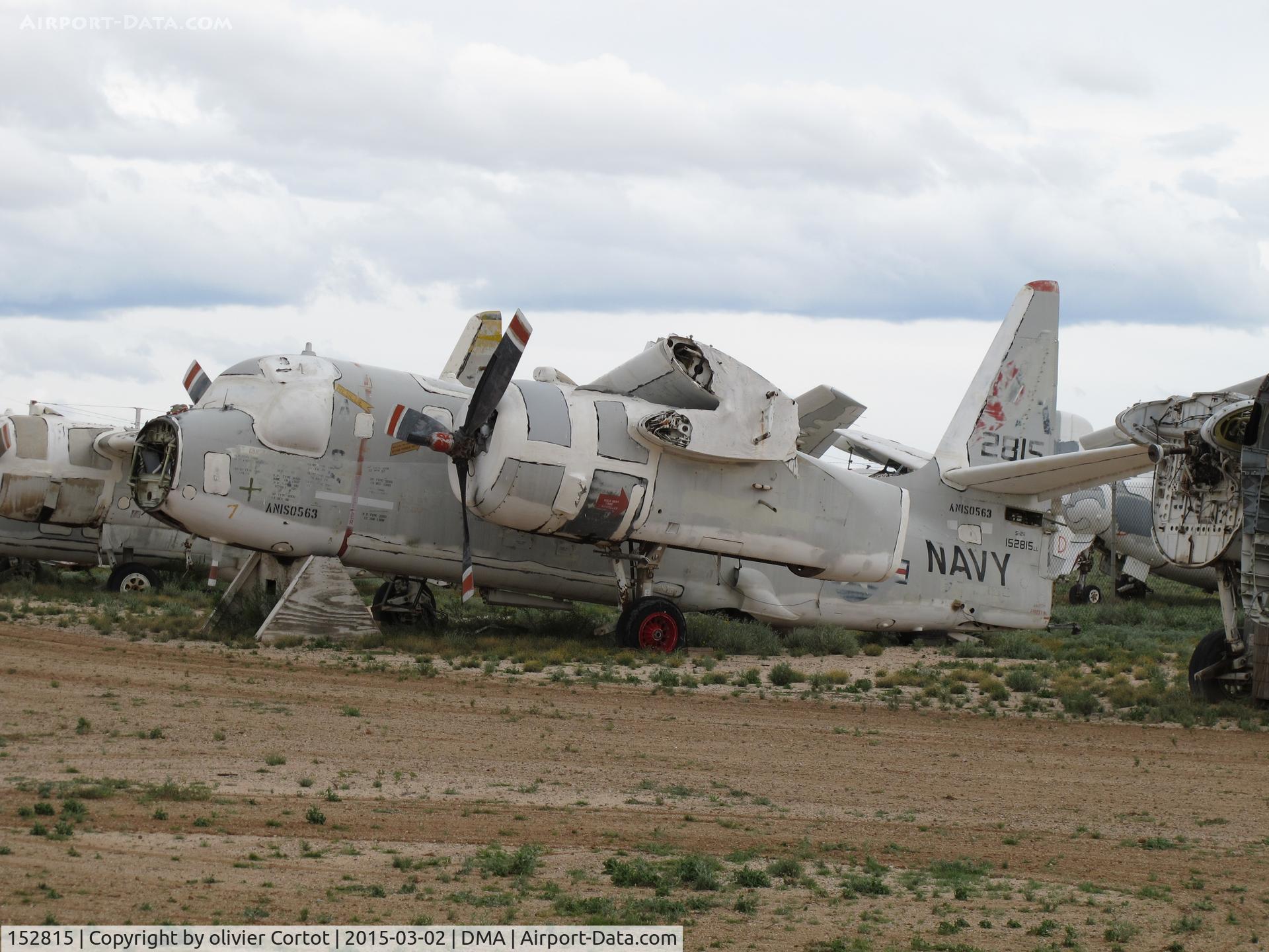 152815, Grumman S-2G Tracker C/N 284C, near DMA, scrappers garden