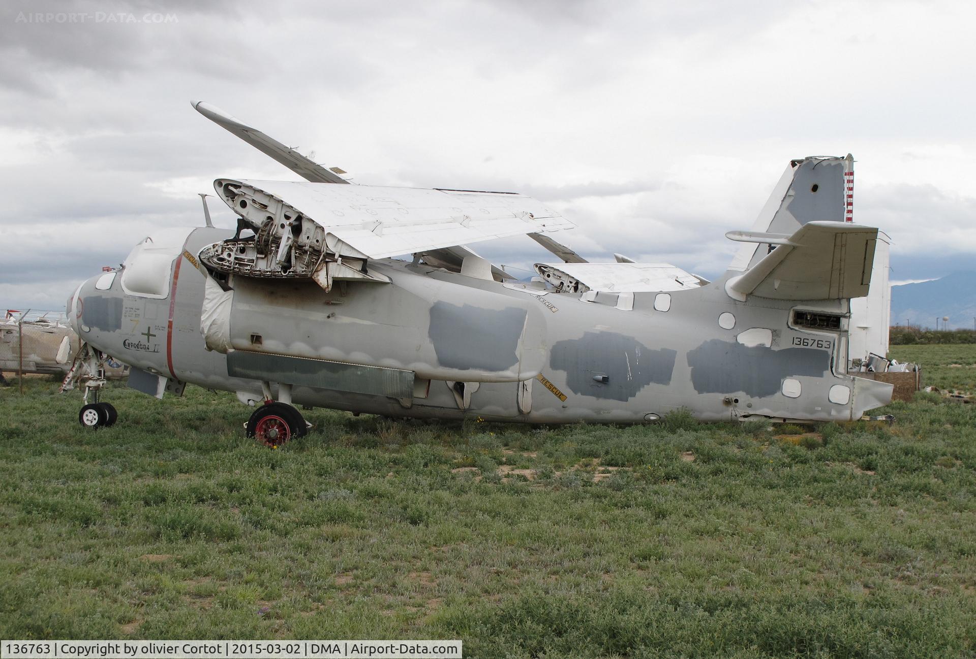 136763, Grumman TF-1(C-1A) Trader C/N 16, Tucson's scrapyard