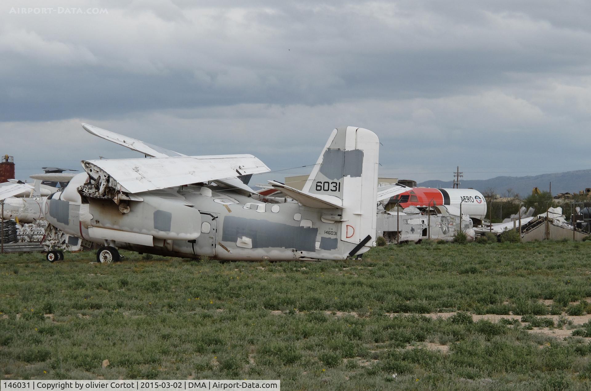 146031, Grumman C-1A Trader C/N 61, Tucson's scrapyard