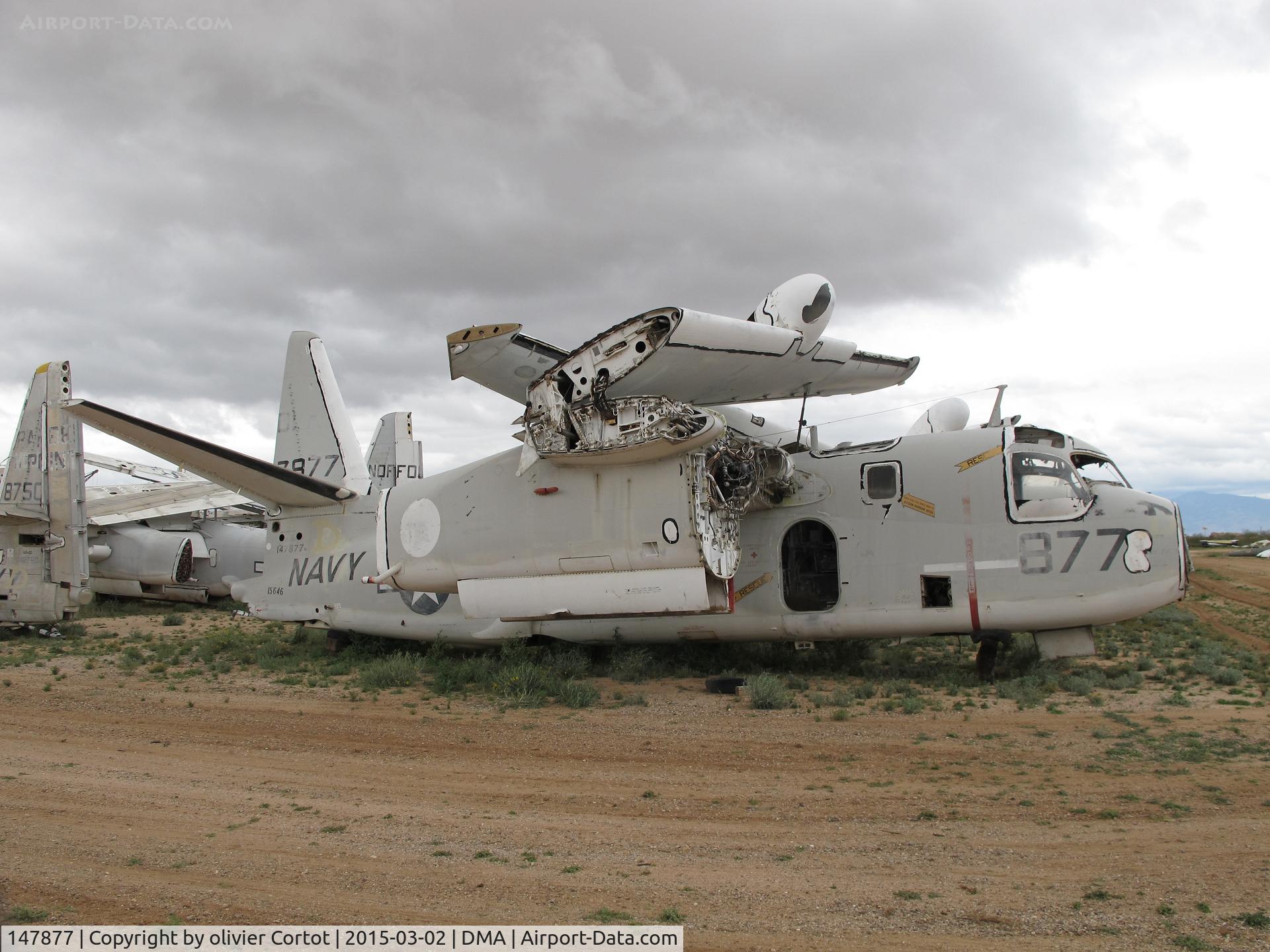 147877, Grumman S2F-3 Tracker C/N n/a, Tucson's scrapyard