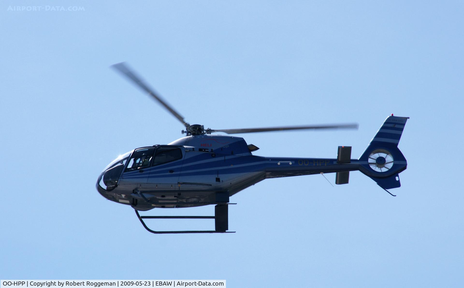 OO-HPP, 2003 Eurocopter EC-120B Colibri C/N 1354, DURING STAMPE FLY IN.