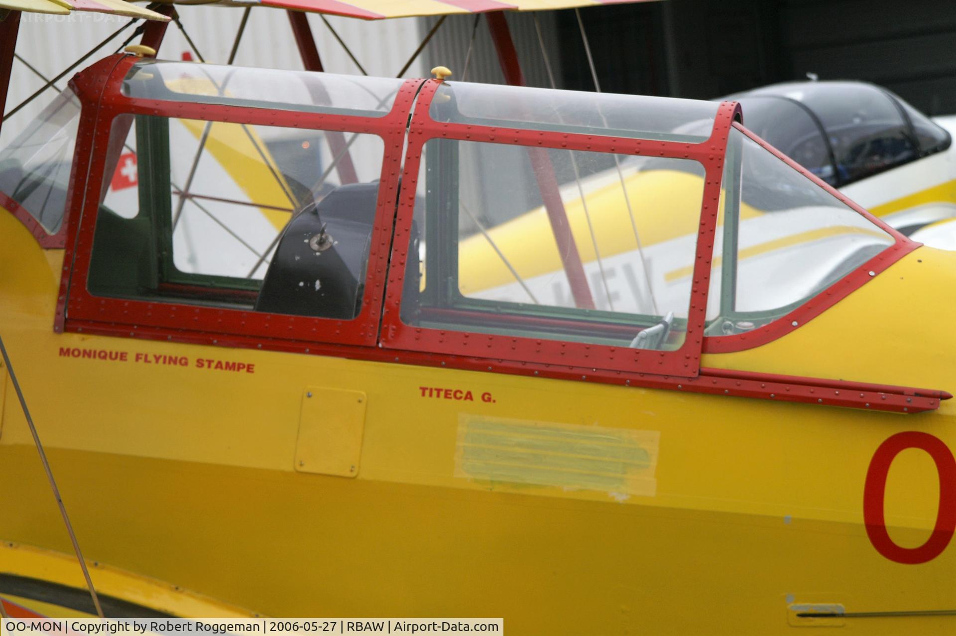 OO-MON, 1951 Stampe-Vertongen SV-4B C/N 1172, STAMPE FLY IN.