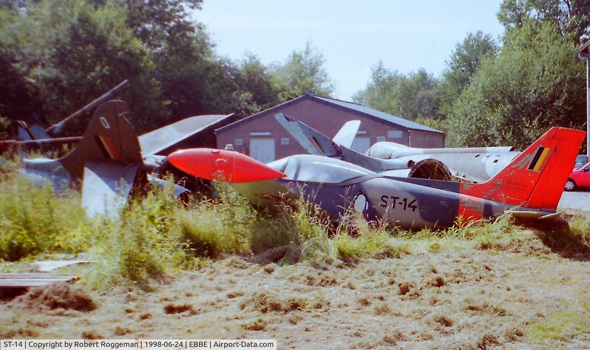 ST-14, 1970 SIAI-Marchetti SF-260MB C/N 10-14, NOW ON PYLON.