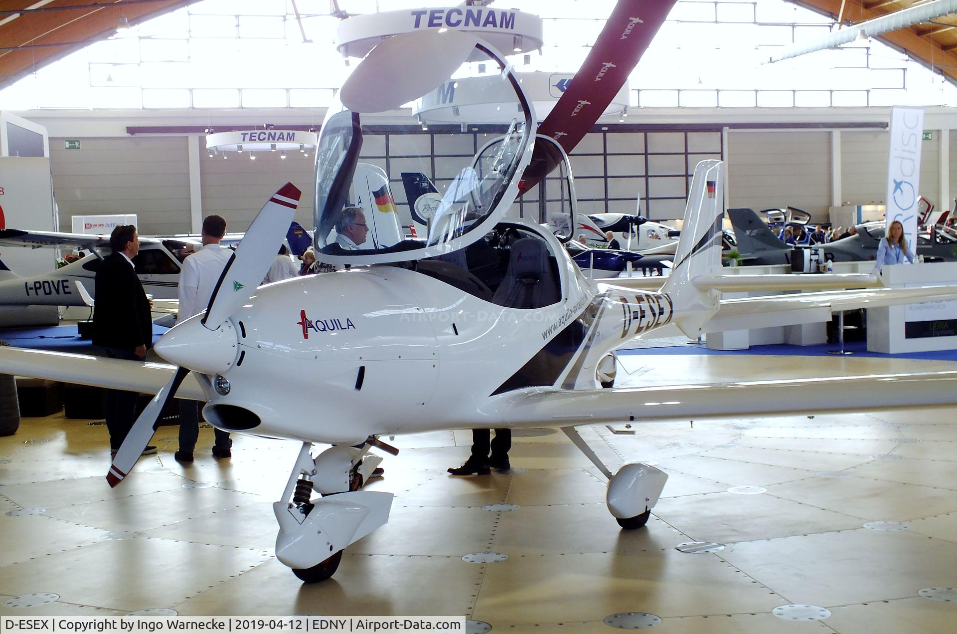 D-ESEX, 2015 Aquila A211GX C/N AT01-100C-323, Aquila A211GX at the AERO 2019, Friedrichshafen