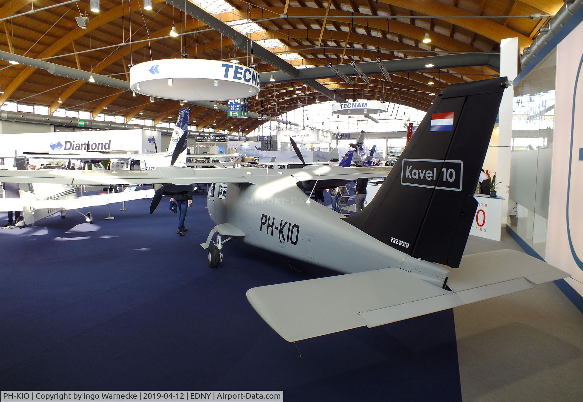 PH-KIO, Tecnam P2006T C/N 279, Tecnam P2006T at the AERO 2019, Friedrichshafen