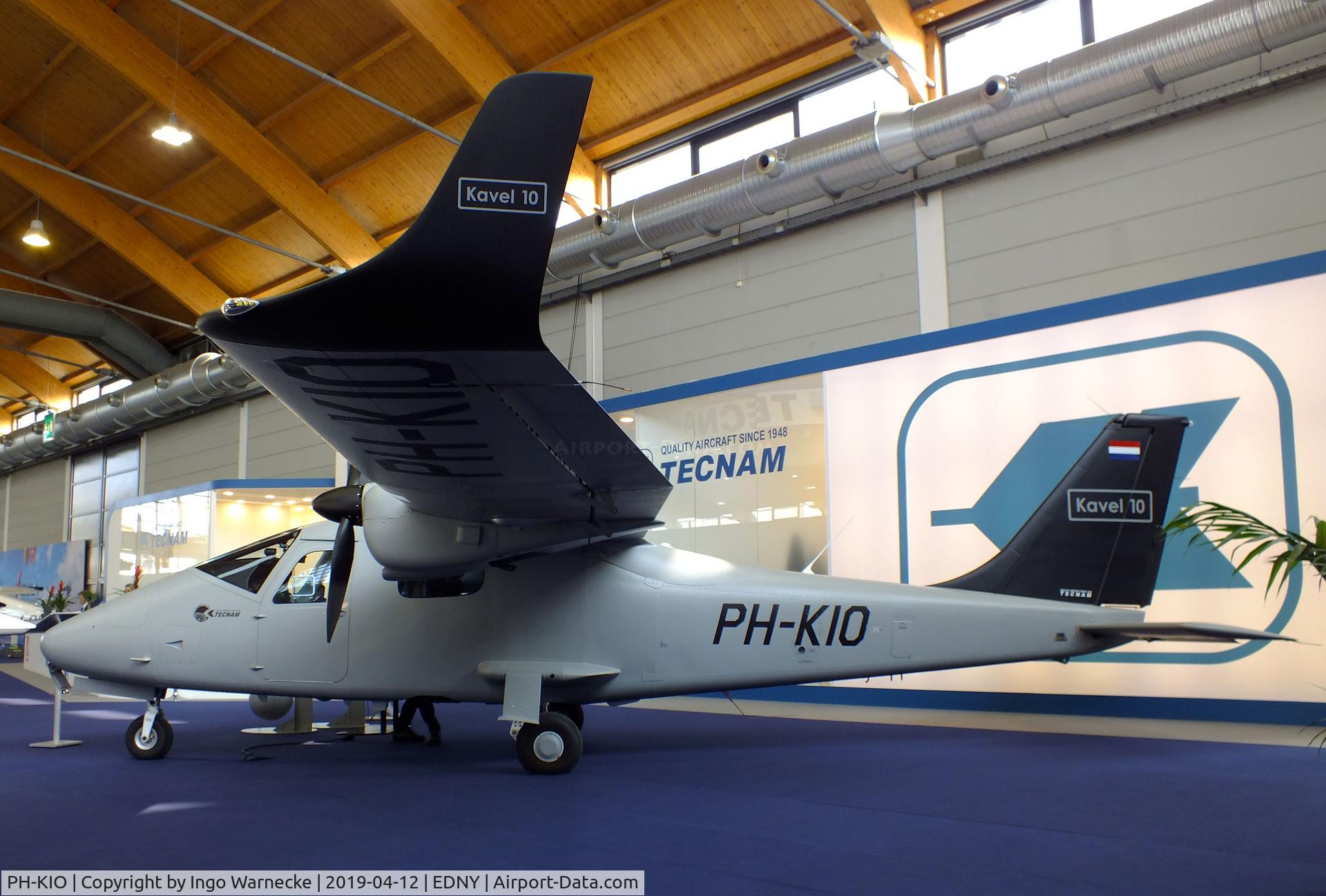PH-KIO, Tecnam P2006T C/N 279, Tecnam P2006T at the AERO 2019, Friedrichshafen