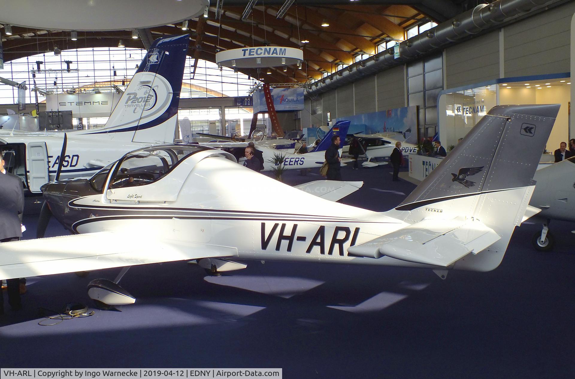 VH-ARL, Tecnam Astore C/N Not found VH-ARL, Tecnam Astore at the AERO 2019, Friedrichshafen