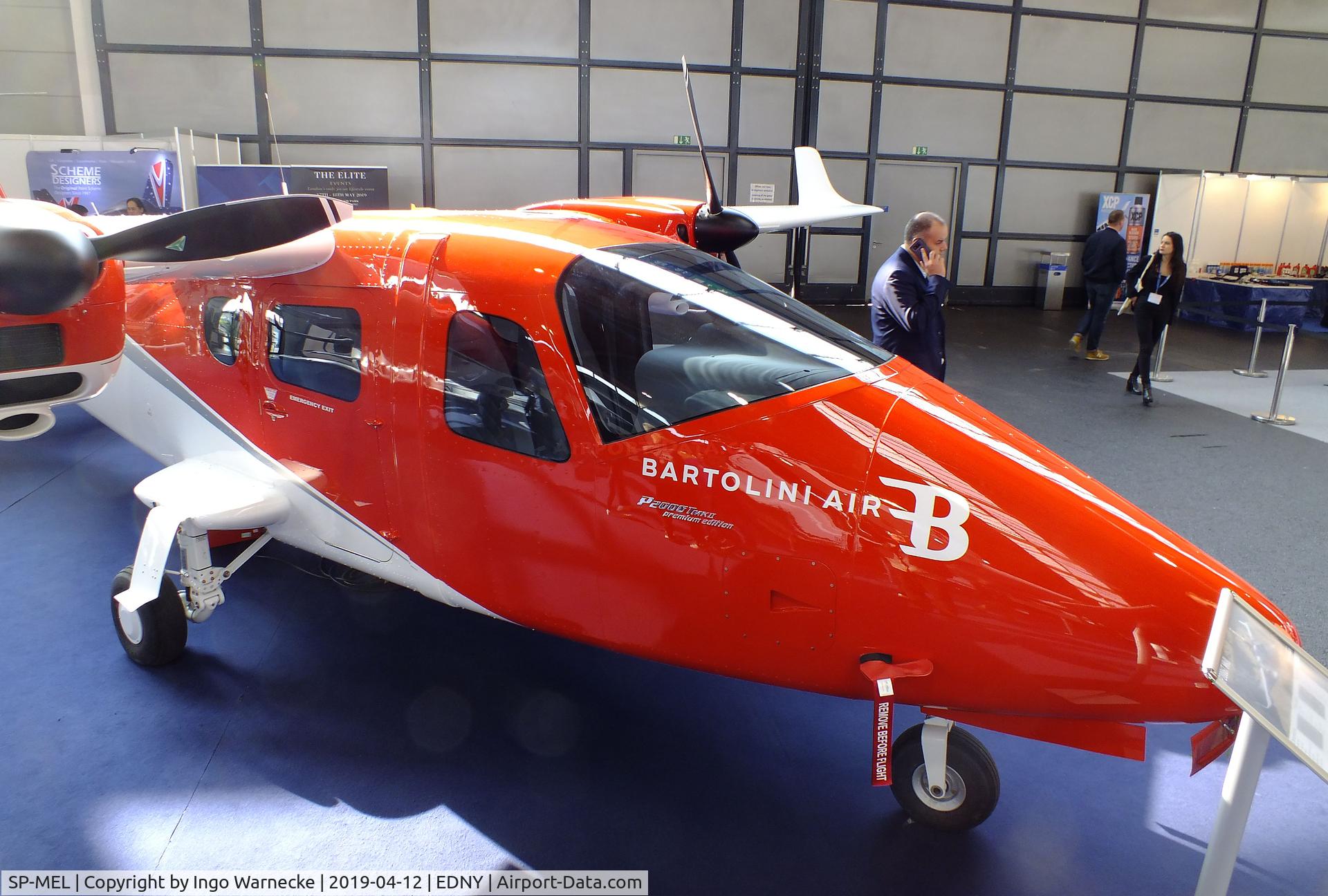 SP-MEL, Tecnam P-2006T C/N Not found SP-MEL, Tecnam P2006T, also registered as I-PDVD, at the AERO 2019, Friedrichshafen