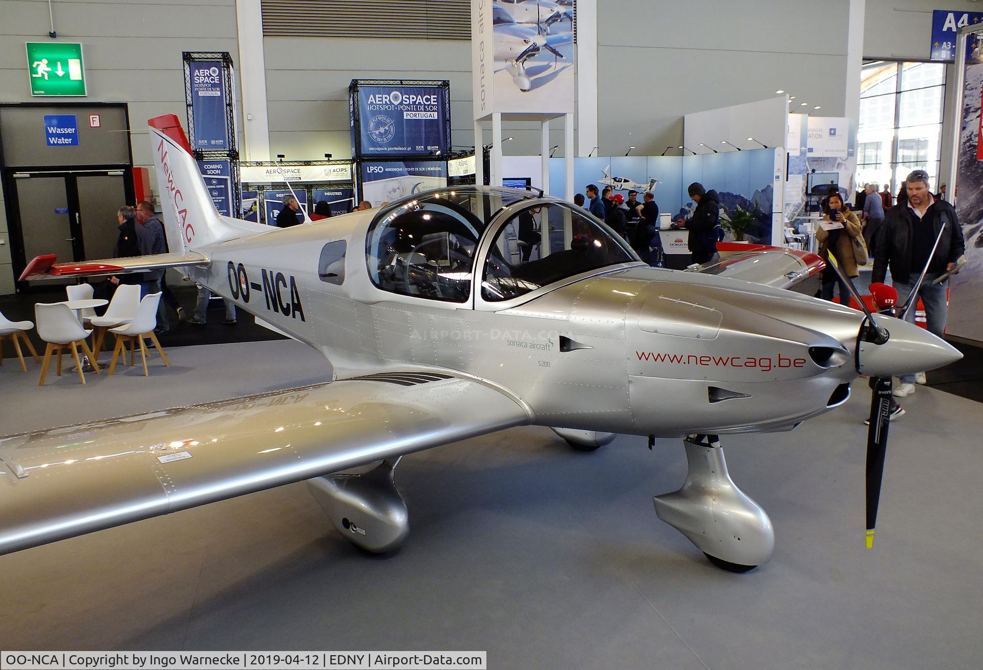 OO-NCA, 2018 Sonaca S200 C/N 001, Sonaca 200 at the AERO 2019, Friedrichshafen