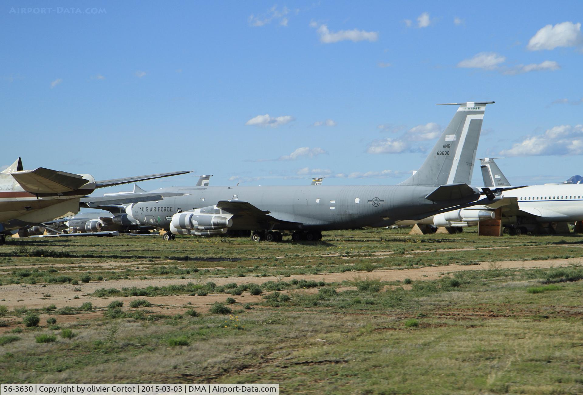 56-3630, 1956 Boeing KC-135E-BN Stratotanker C/N 17379, seen in 2015