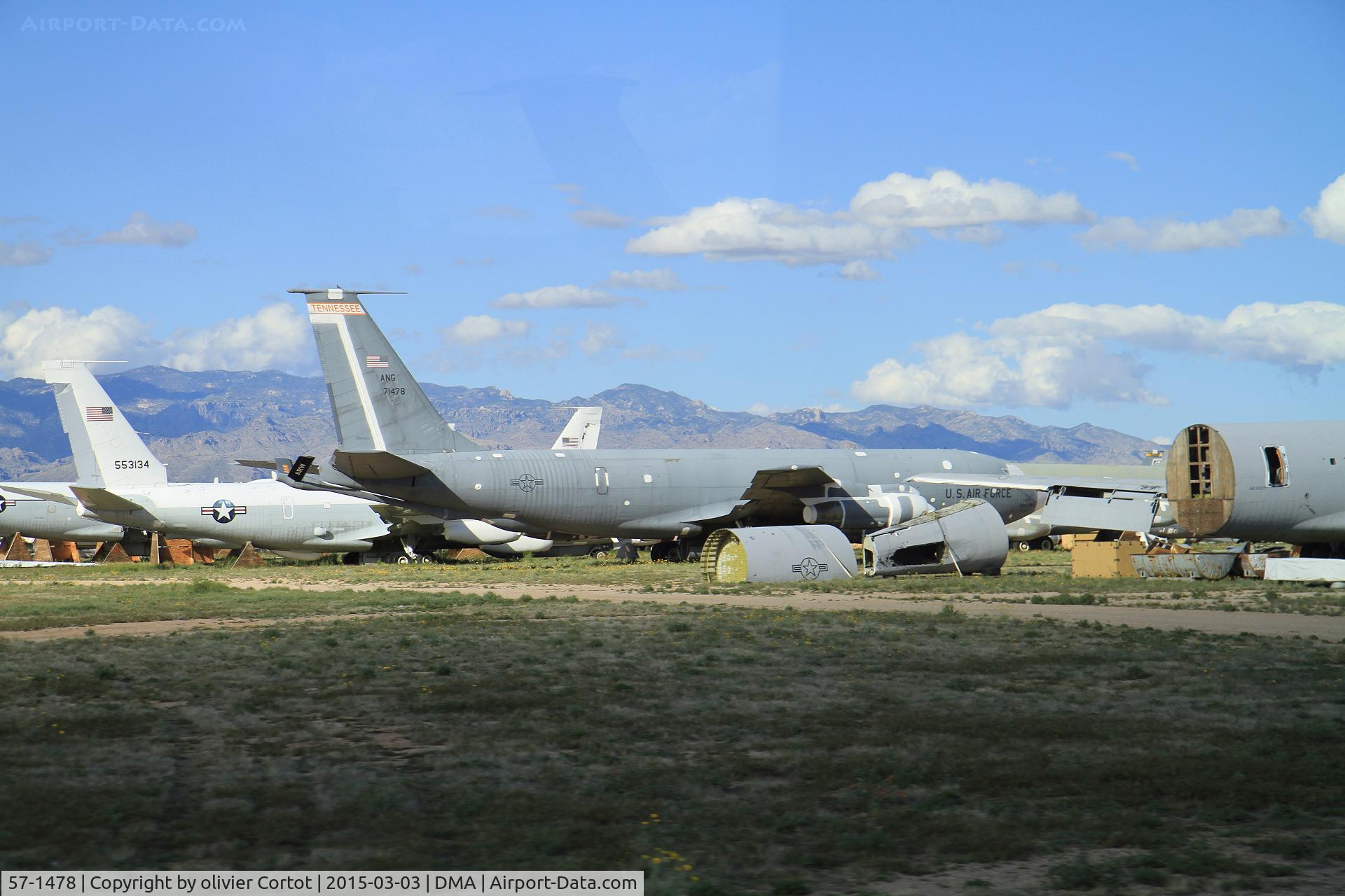 57-1478, 1957 Boeing KC-135E Stratotanker C/N 17549, Boneyard 2015