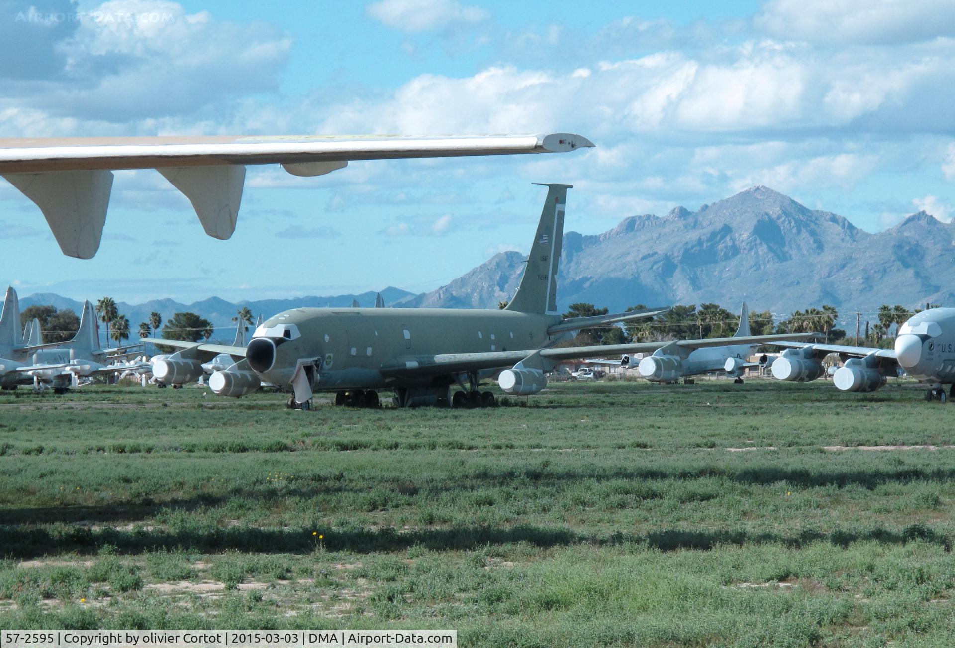 57-2595, 1957 Boeing KC-135E-BN Stratotanker C/N 17727, Boneyard 2015