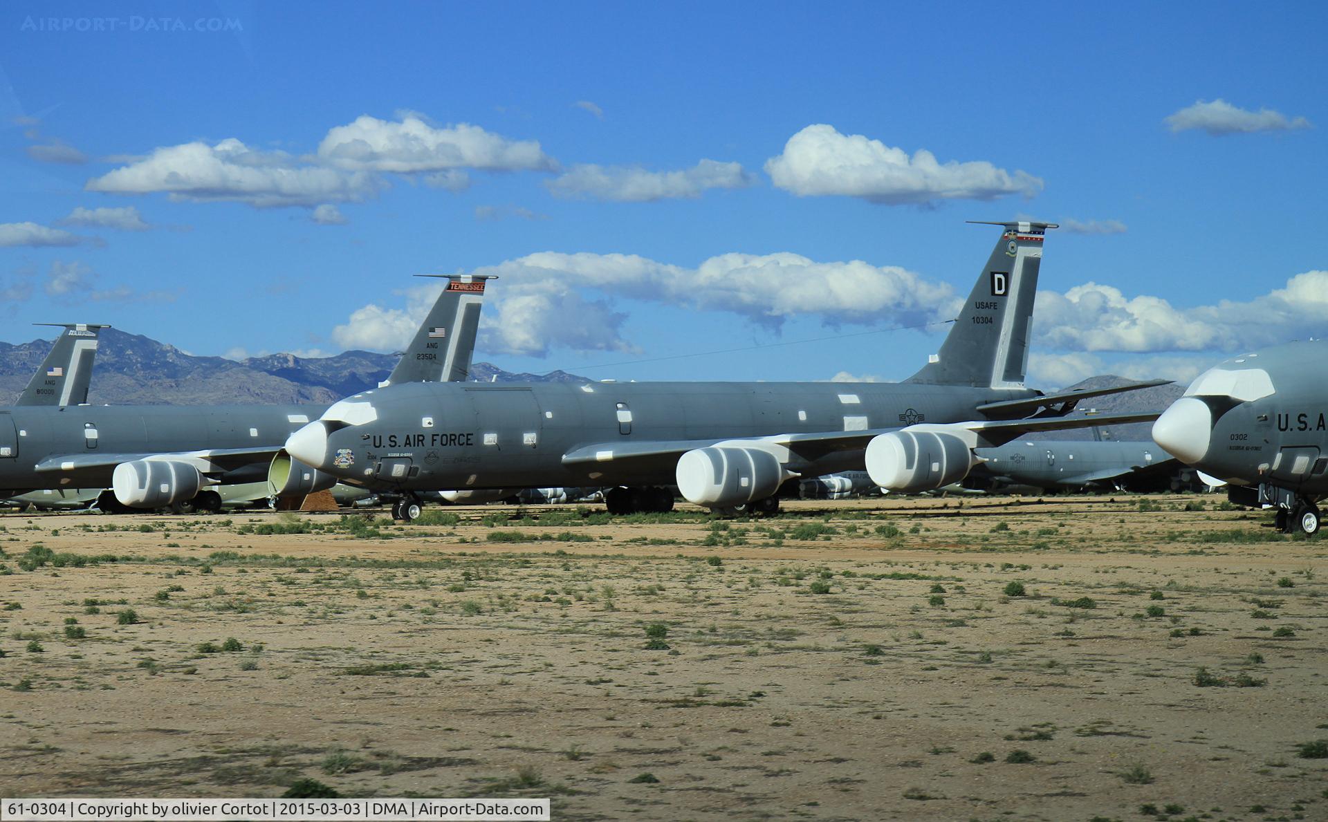 61-0304, 1961 Boeing KC-135R Stratotanker C/N 18211, now in the boneyard