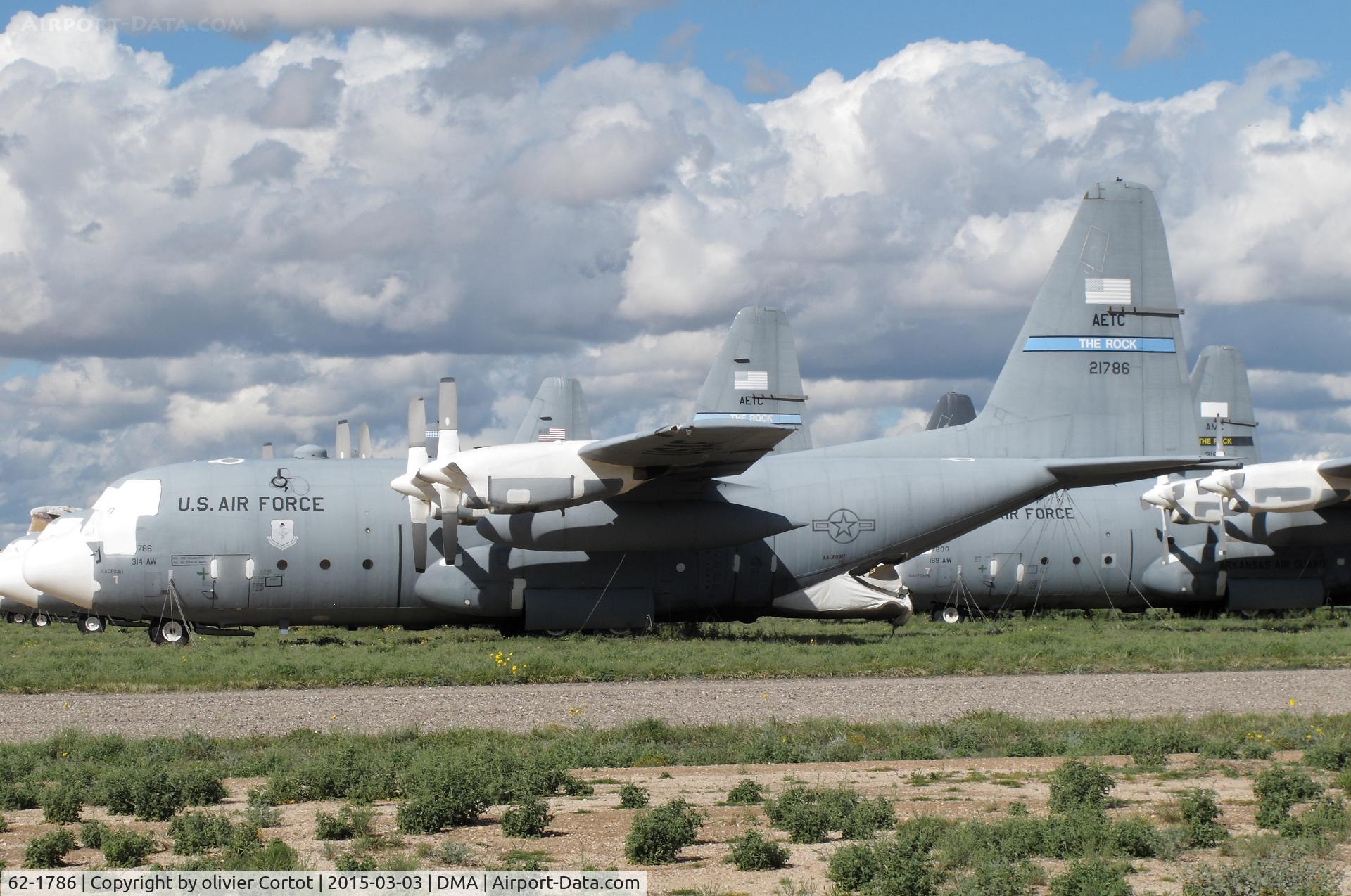 62-1786, 1962 Lockheed C-130E-LM Hercules C/N 382-3731, boneyard 2015