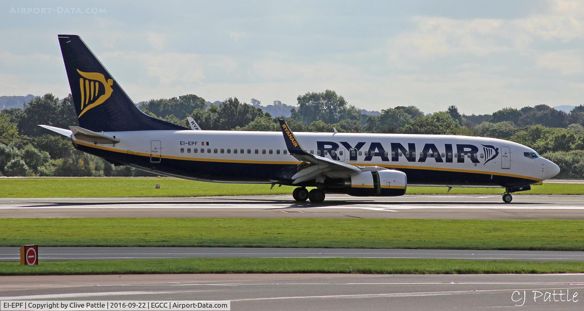 EI-EPF, 2011 Boeing 737-8AS C/N 40309, @ EGCC