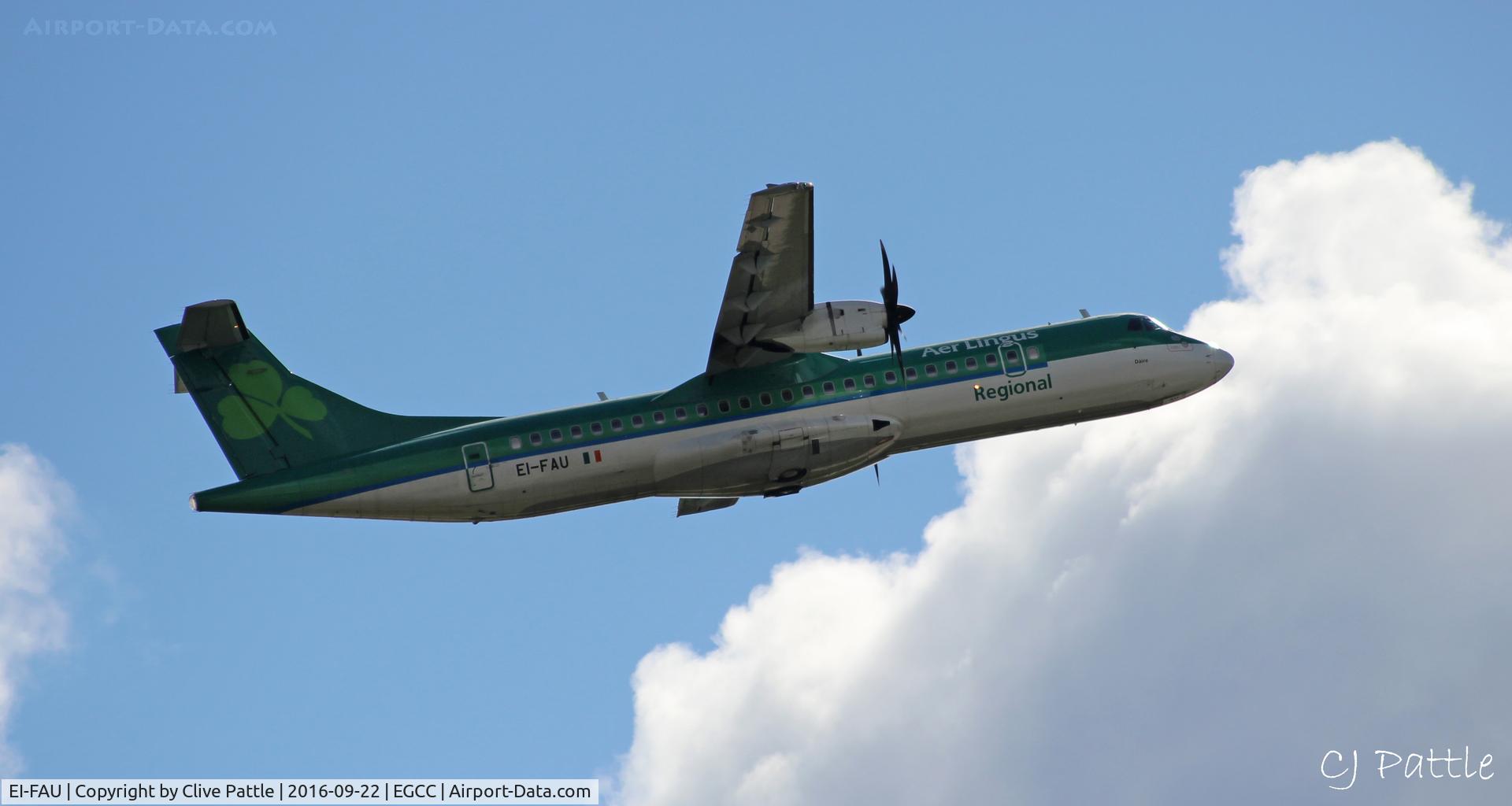 EI-FAU, 2013 ATR 72-600 (72-212A) C/N 1098, @ EGCC