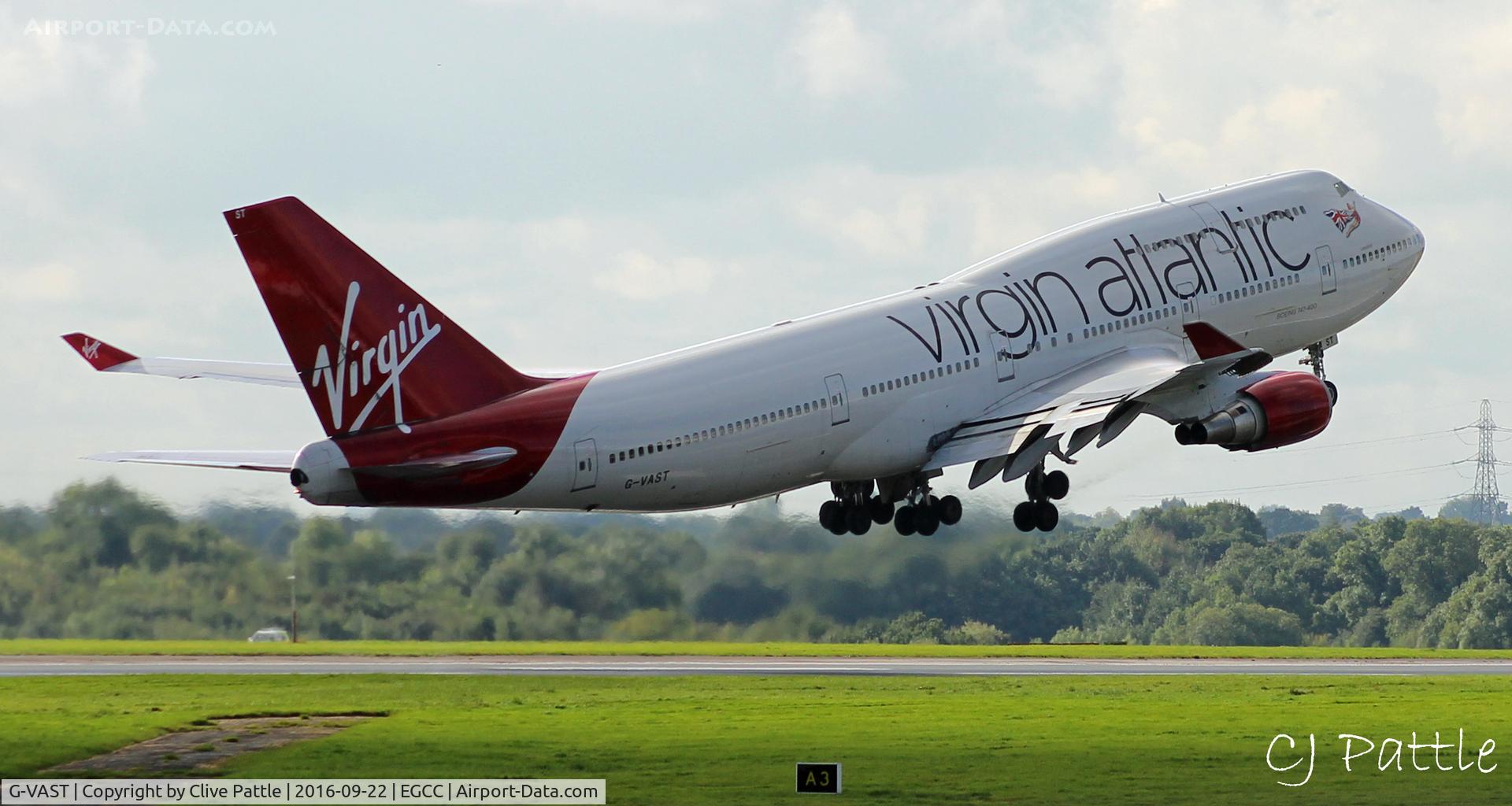 G-VAST, 1997 Boeing 747-41R C/N 28757, @ EGCC