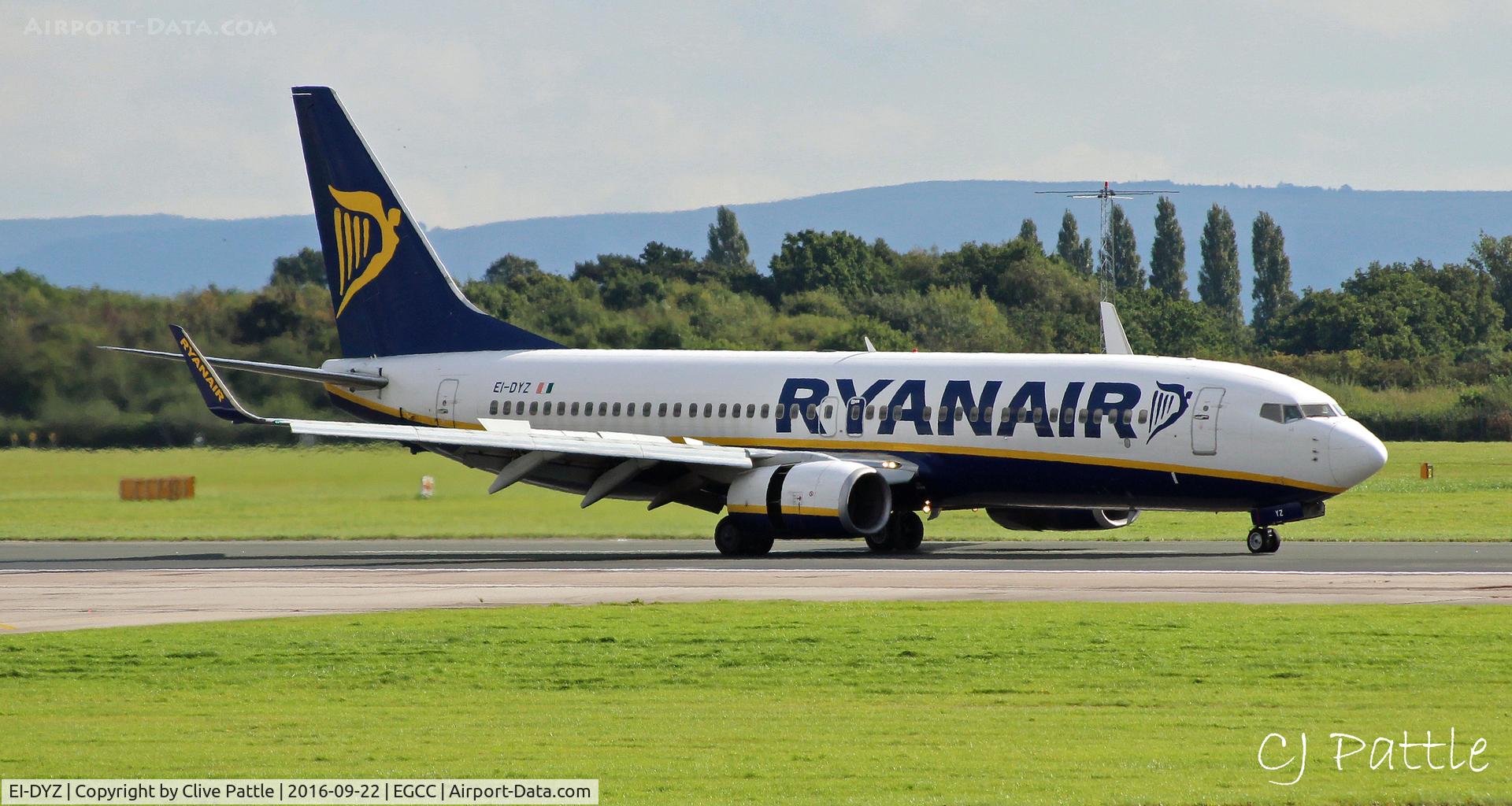EI-DYZ, 2008 Boeing 737-8AS C/N 37518, @ EGCC