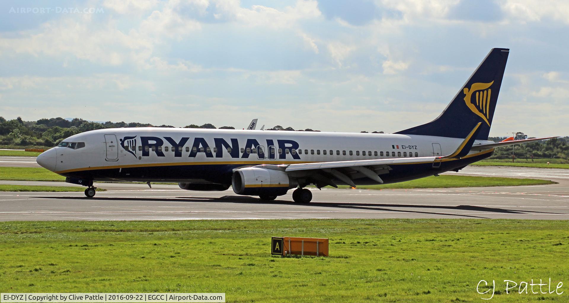 EI-DYZ, 2008 Boeing 737-8AS C/N 37518, @ EGCC