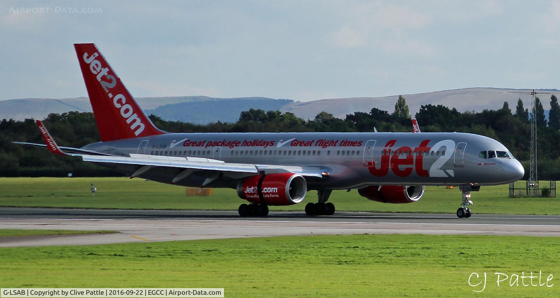 G-LSAB, 1988 Boeing 757-27B C/N 24136, @ EGCC