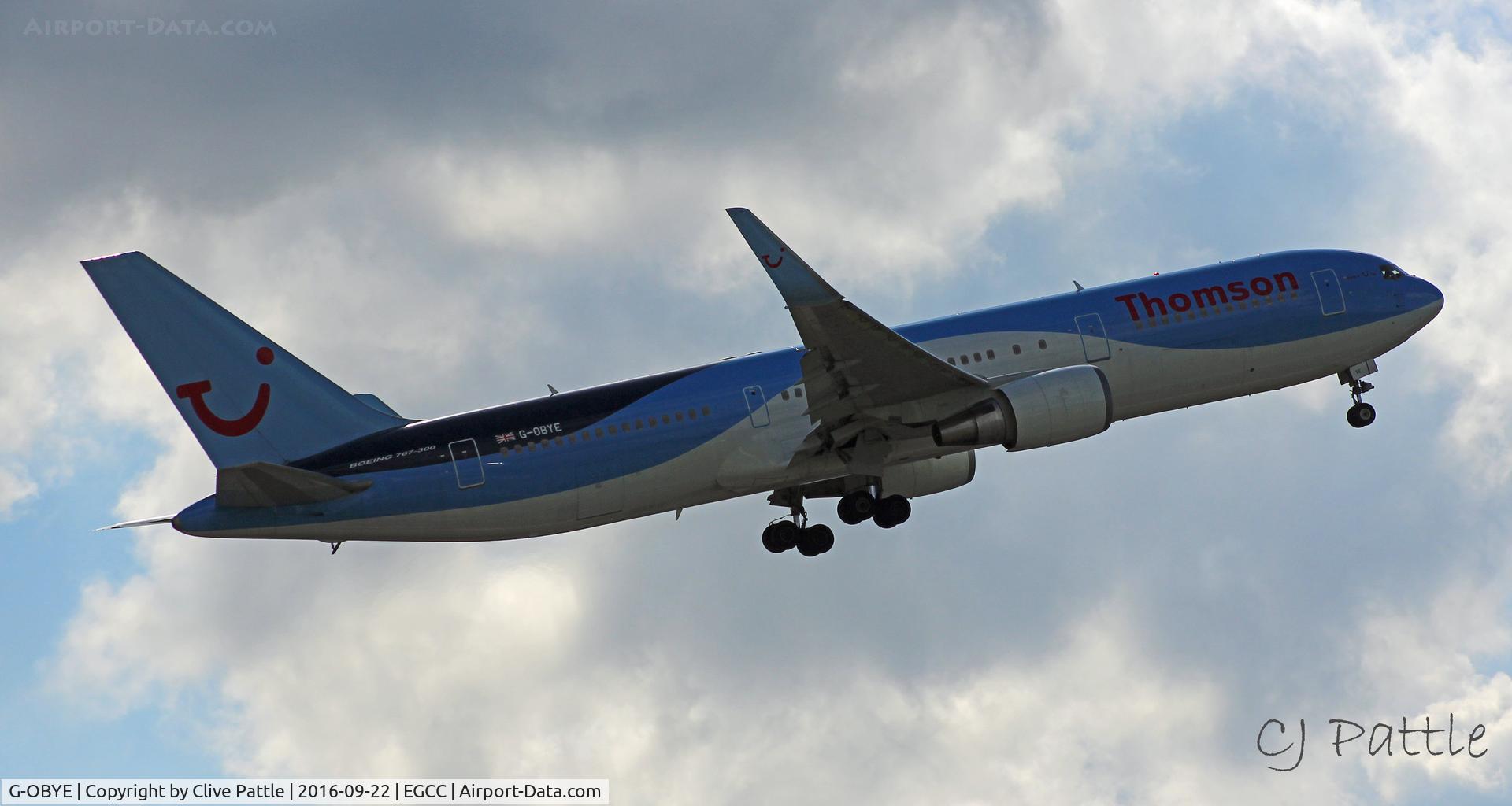 G-OBYE, 1998 Boeing 767-304/ER C/N 28979, @ EGCC