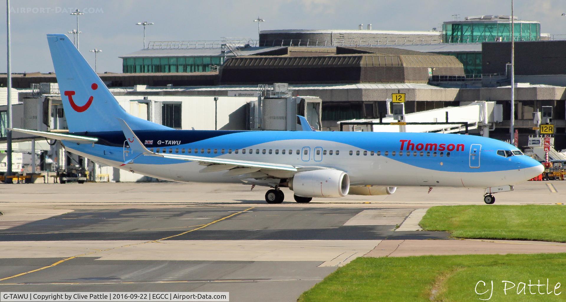 G-TAWU, 2014 Boeing 737-8K5 C/N 37263, @ EGCC