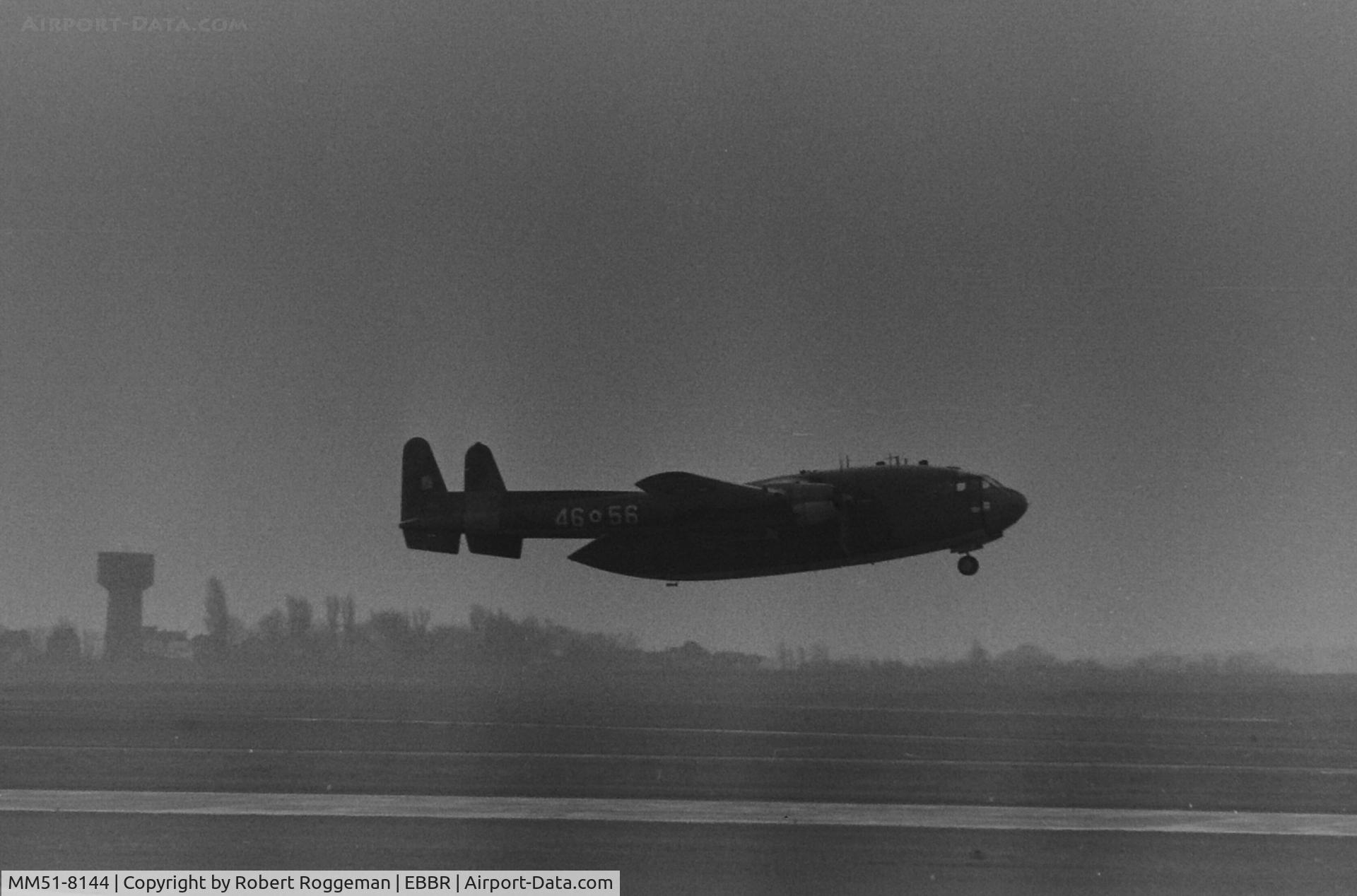 MM51-8144, Fairchild C-119J Flying Boxcar C/N 155, 46 56.Mid 1960's.