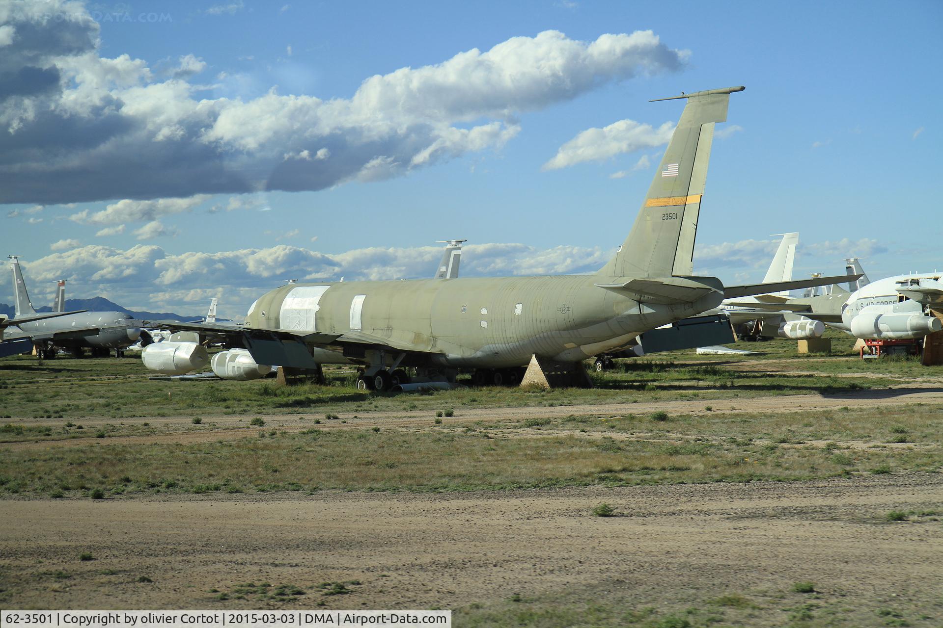 62-3501, 1962 Boeing KC-135A Stratotanker C/N 18484, must have been there for a long time...