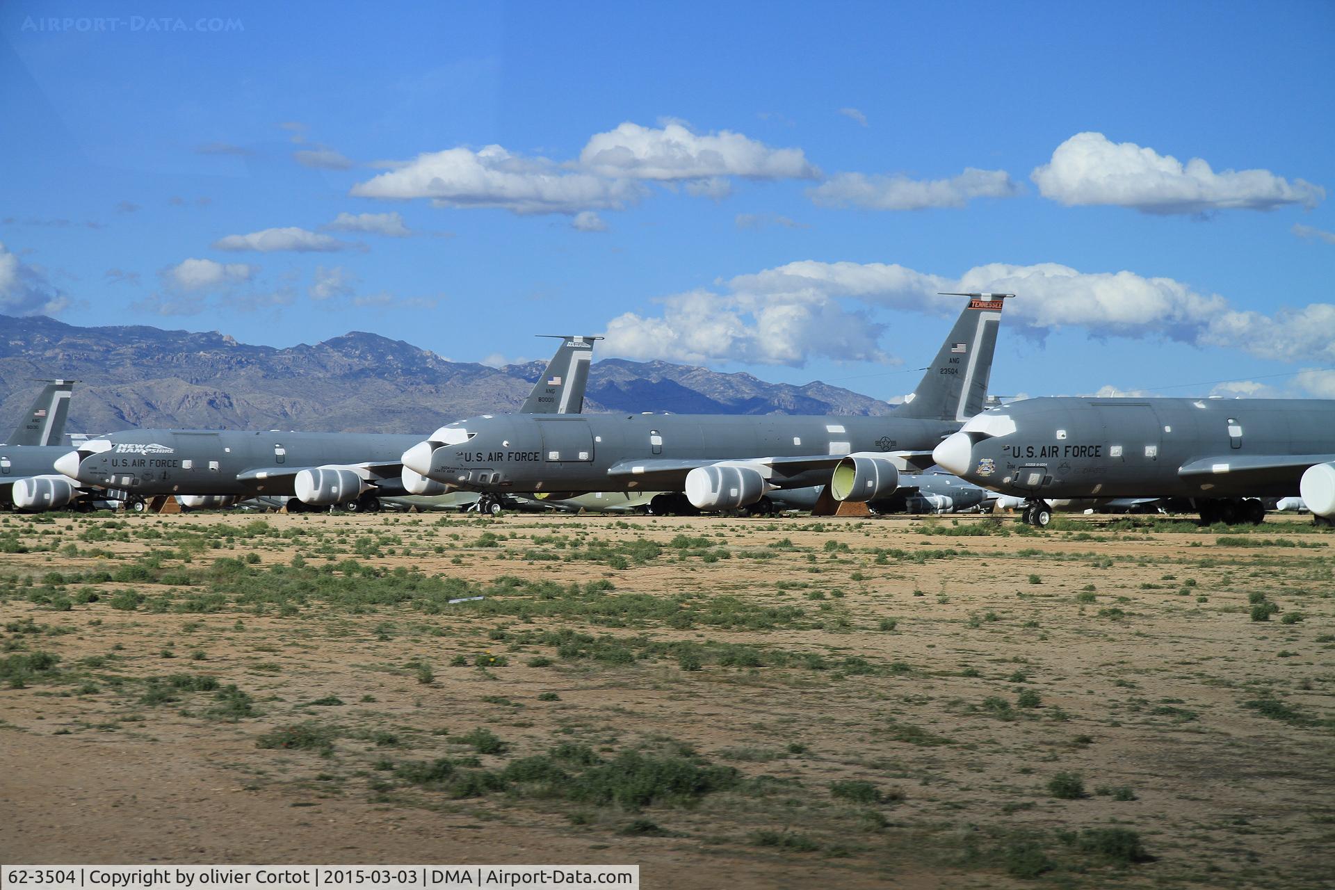 62-3504, 1962 Boeing KC-135R Stratotanker C/N 18487, boneyard 2015