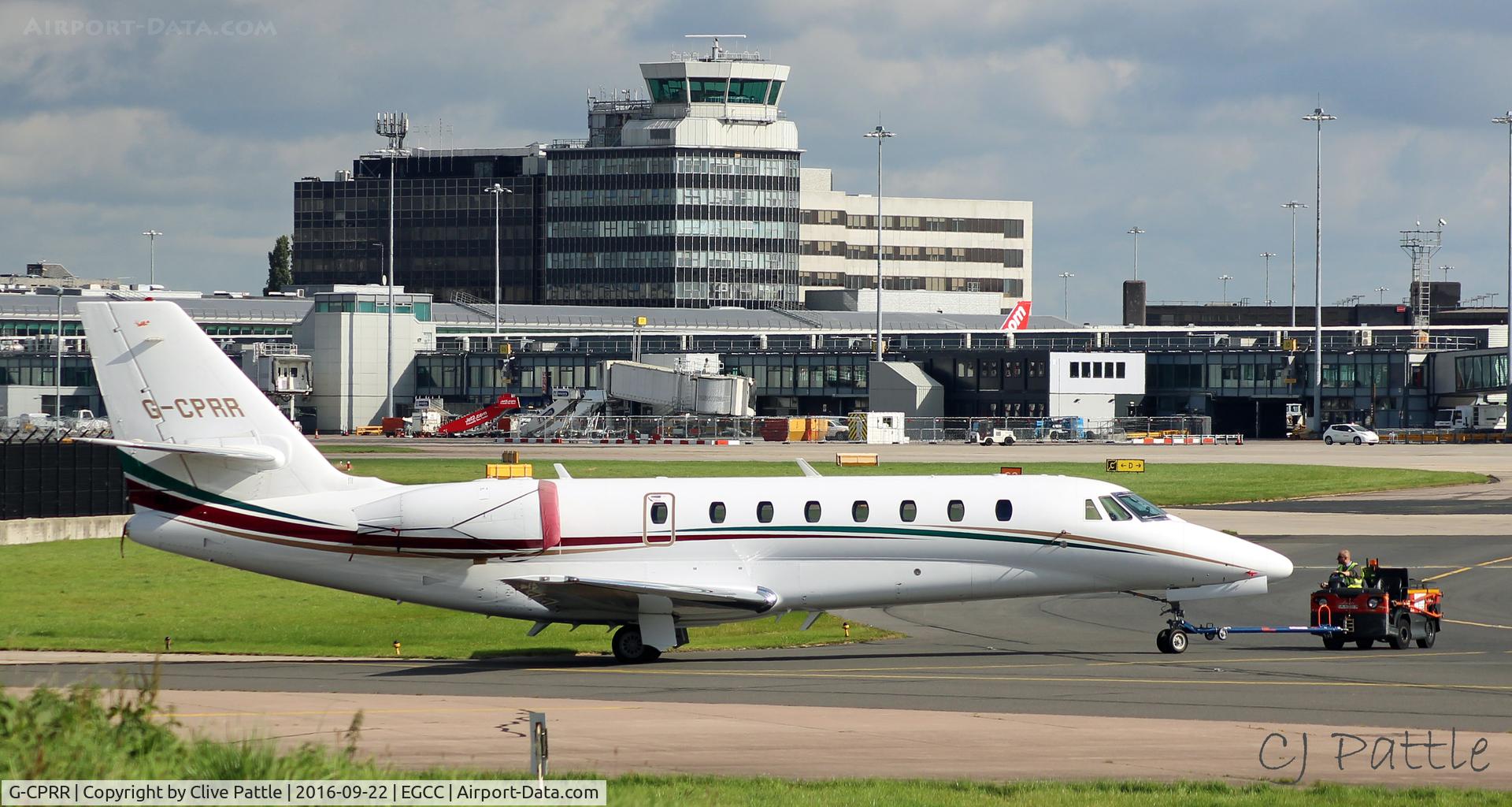 G-CPRR, 2009 Cessna 680 Citation Sovereign C/N 680-0276, @ EGCC