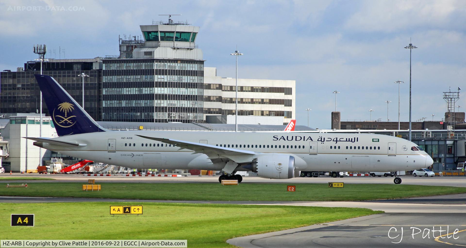 HZ-ARB, 2015 Boeing 787-9 Dreamliner C/N 41545, @ EGCC