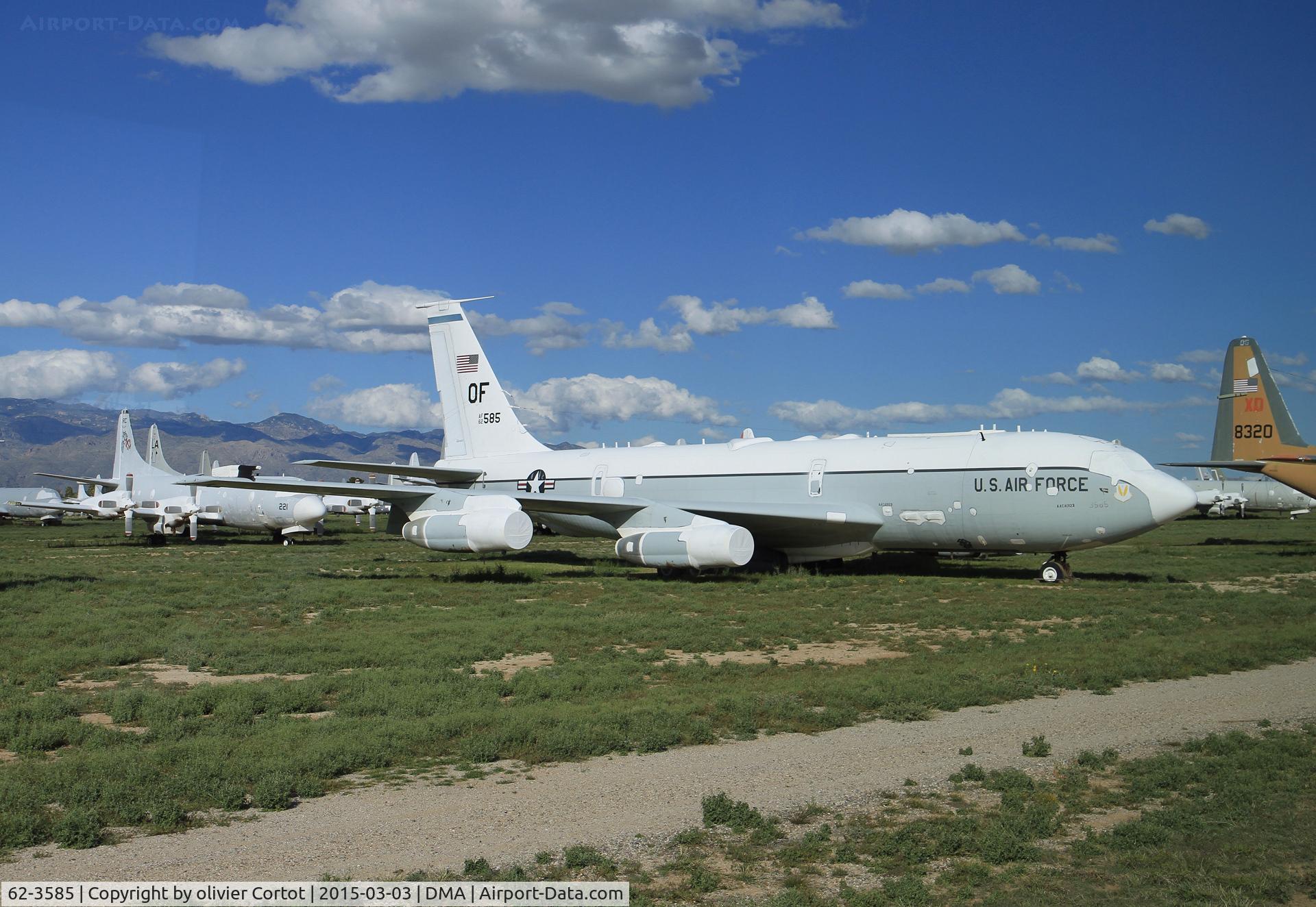 62-3585, 1962 Boeing EC-135C C/N 18568, taken from the tour bus