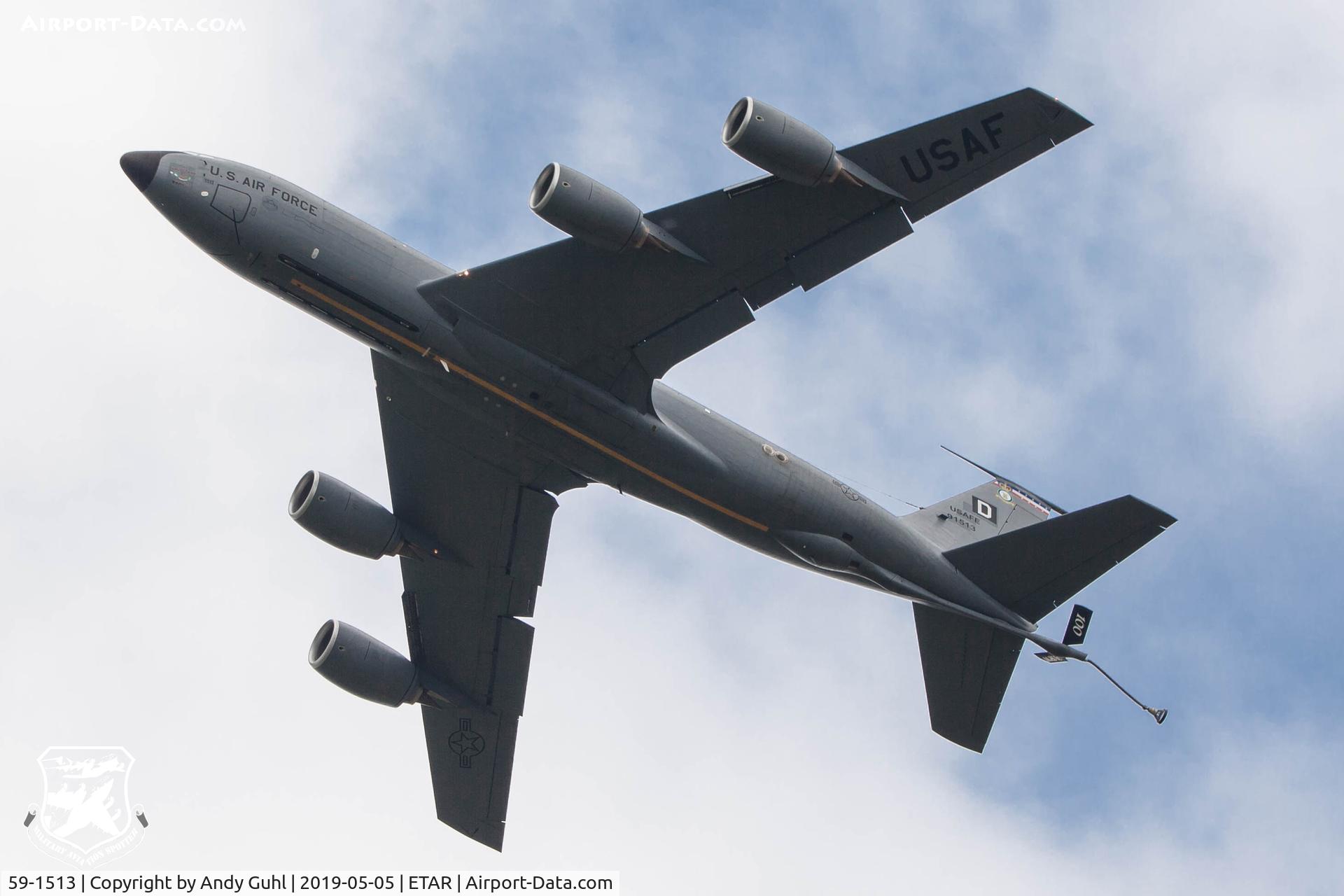 59-1513, 1960 Boeing KC-135T Stratotanker C/N 18001, Dragon