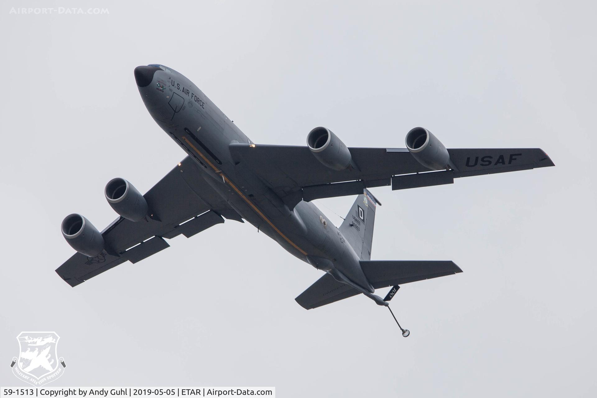59-1513, 1960 Boeing KC-135T Stratotanker C/N 18001, Stratotanker