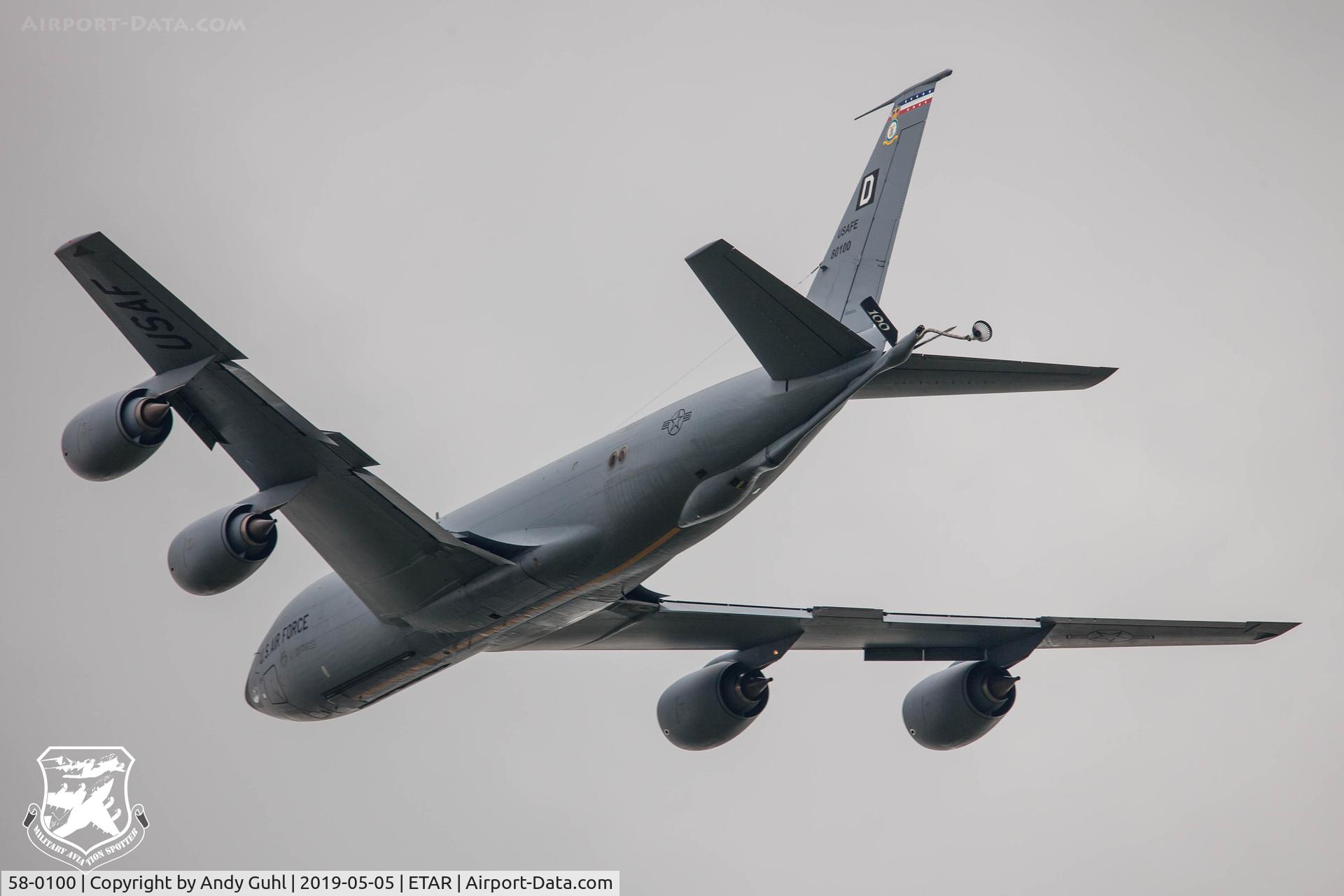 58-0100, 1958 Boeing KC-135R Stratotanker C/N 17845, KC-135