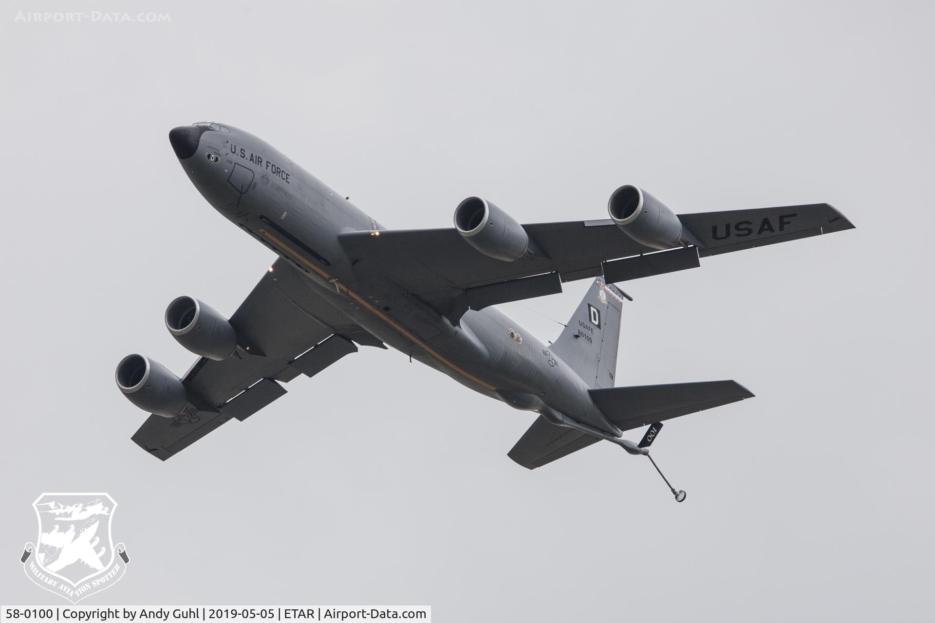 58-0100, 1958 Boeing KC-135R Stratotanker C/N 17845, KC-135 Stratotanker