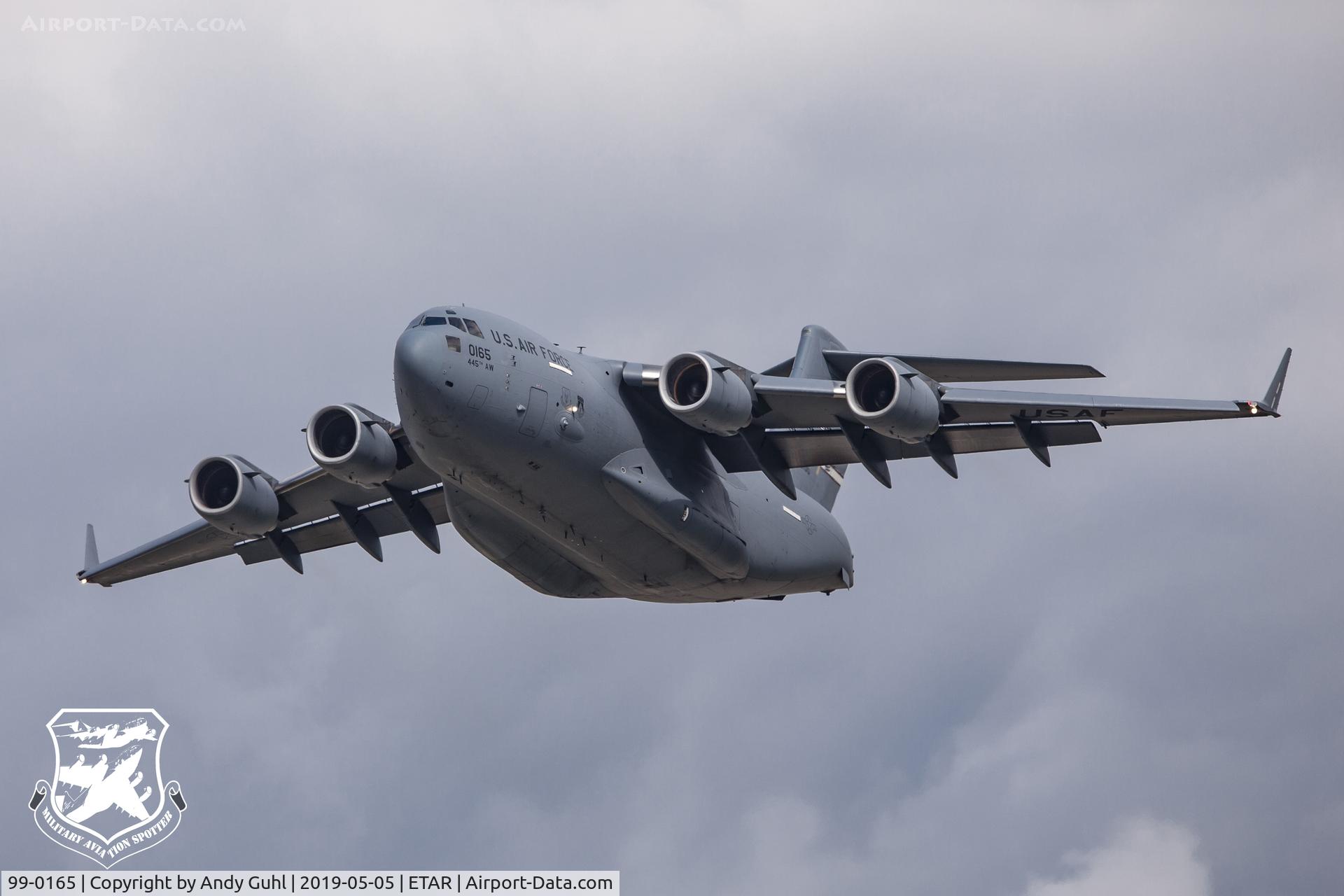 99-0165, 1999 Boeing C-17A Globemaster III C/N 50069/P-65, Wright-Pratt