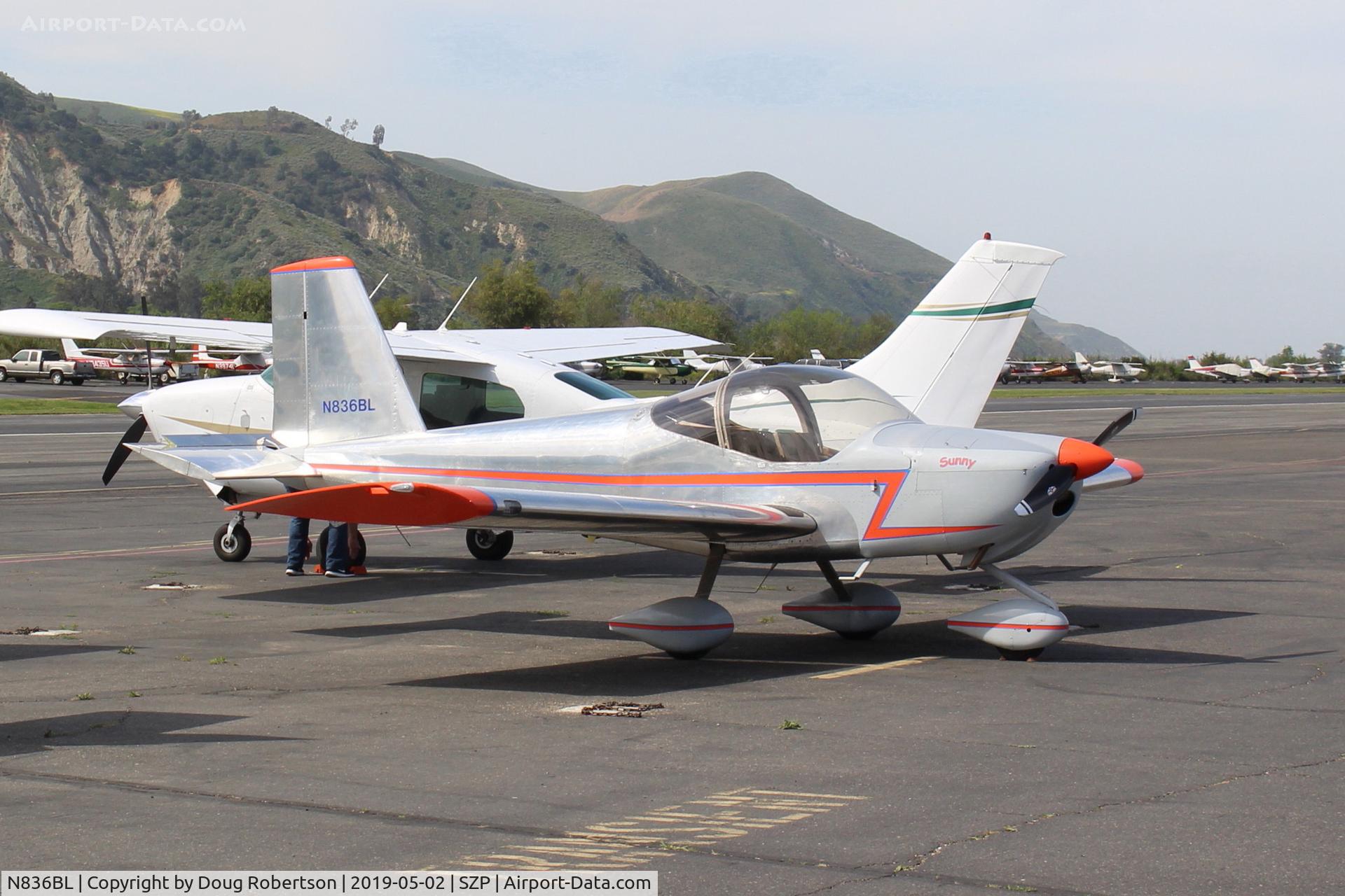 N836BL, 2016 Vans RV-12 C/N 120836, 2016 Lang VANs RV-12A E-LSA 'Sunny', Rotax 912ULS 100 Hp