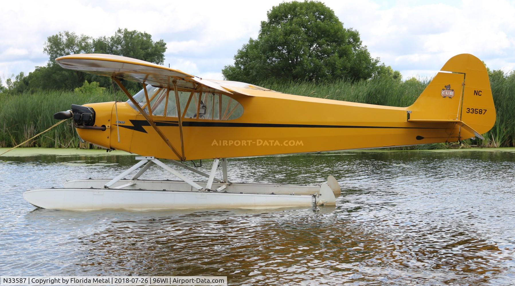N33587, 1945 Piper J3C-65 Cub Cub C/N 14064, Piper J3C
