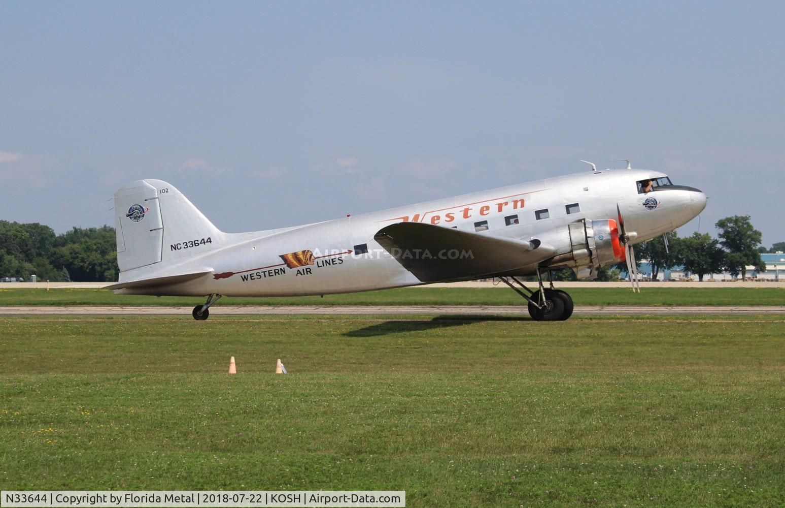 N33644, 1941 Douglas DC-3A-197E C/N 4123, Douglas DC-3