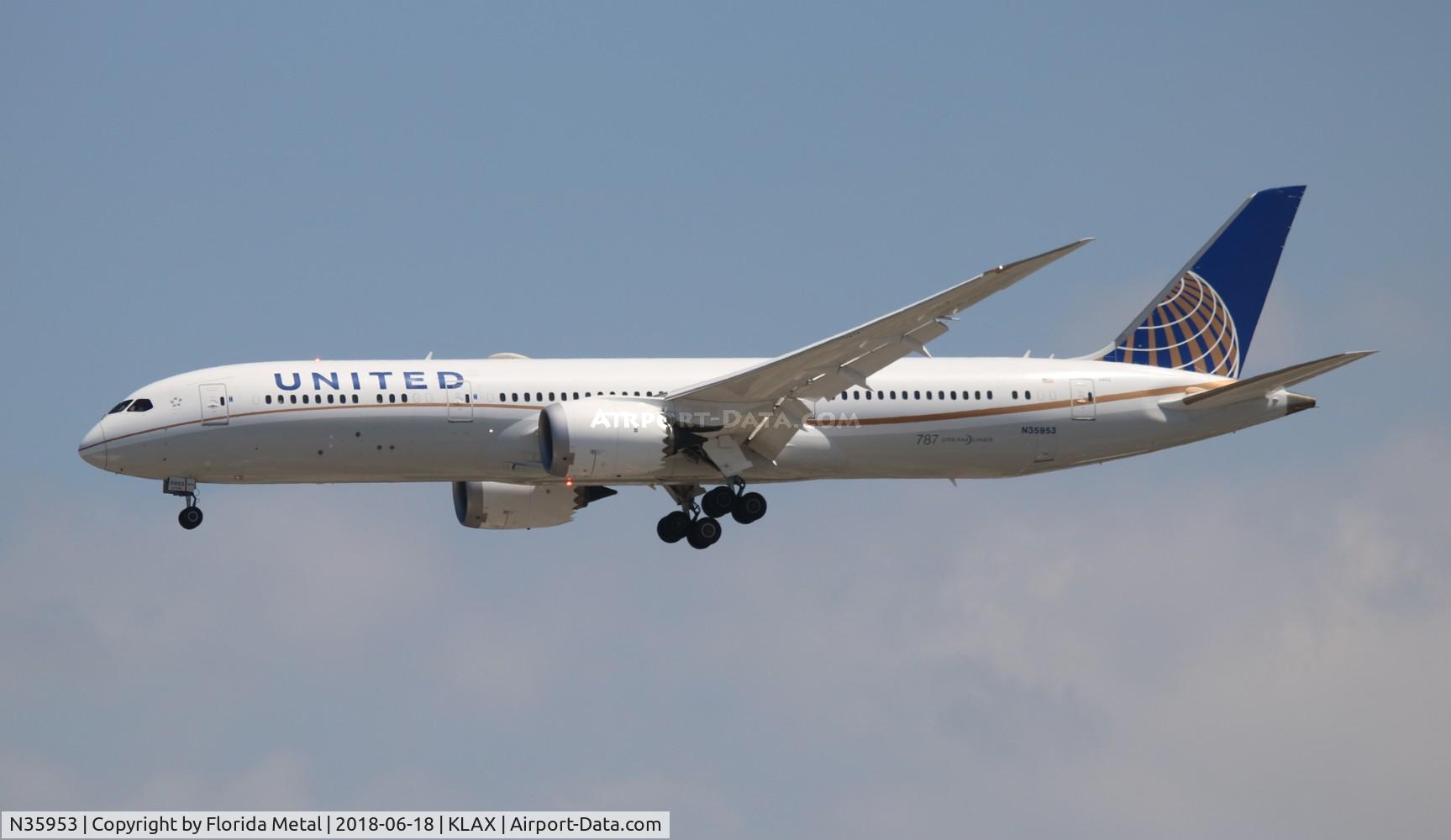 N35953, 2015 Boeing 787-9 Dreamliner C/N 36404, United