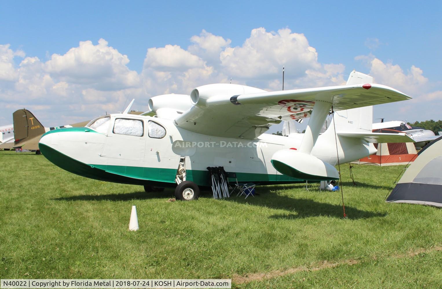 N40022, 1956 Piaggio P.136-L1 C/N 200, P.136