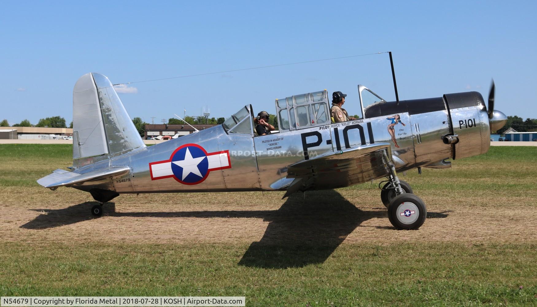N54679, 1941 Consolidated Vultee BT-13A C/N 2990, BT-13A