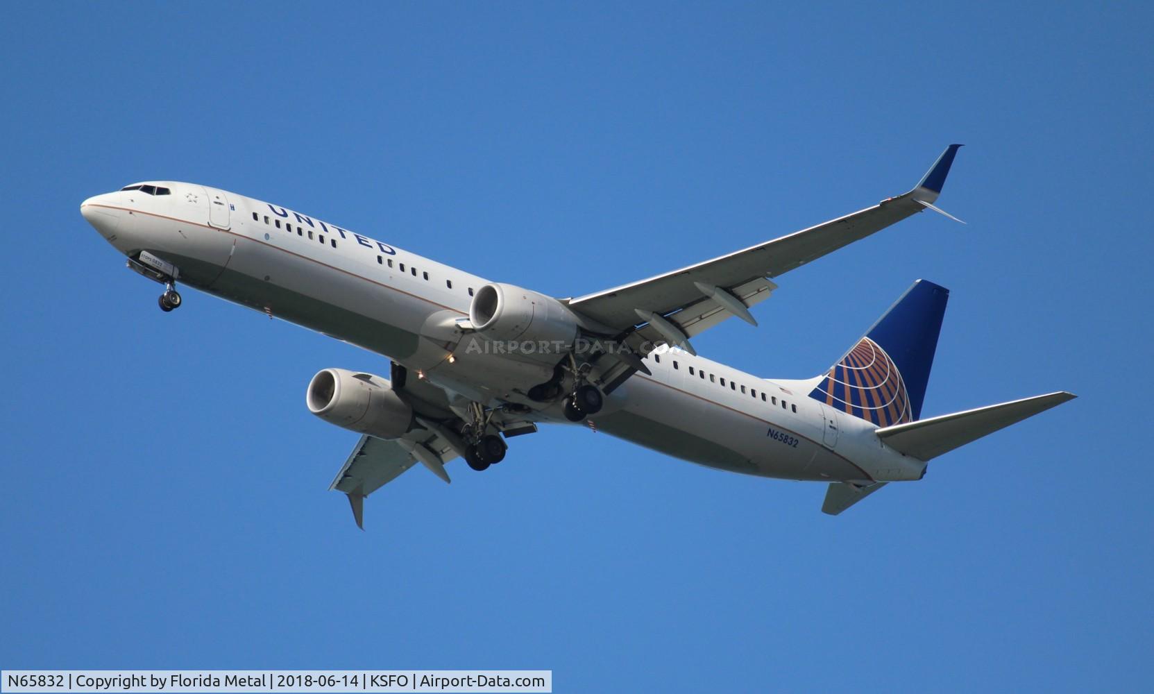 N65832, 2014 Boeing 737-924/ER C/N 44563, United