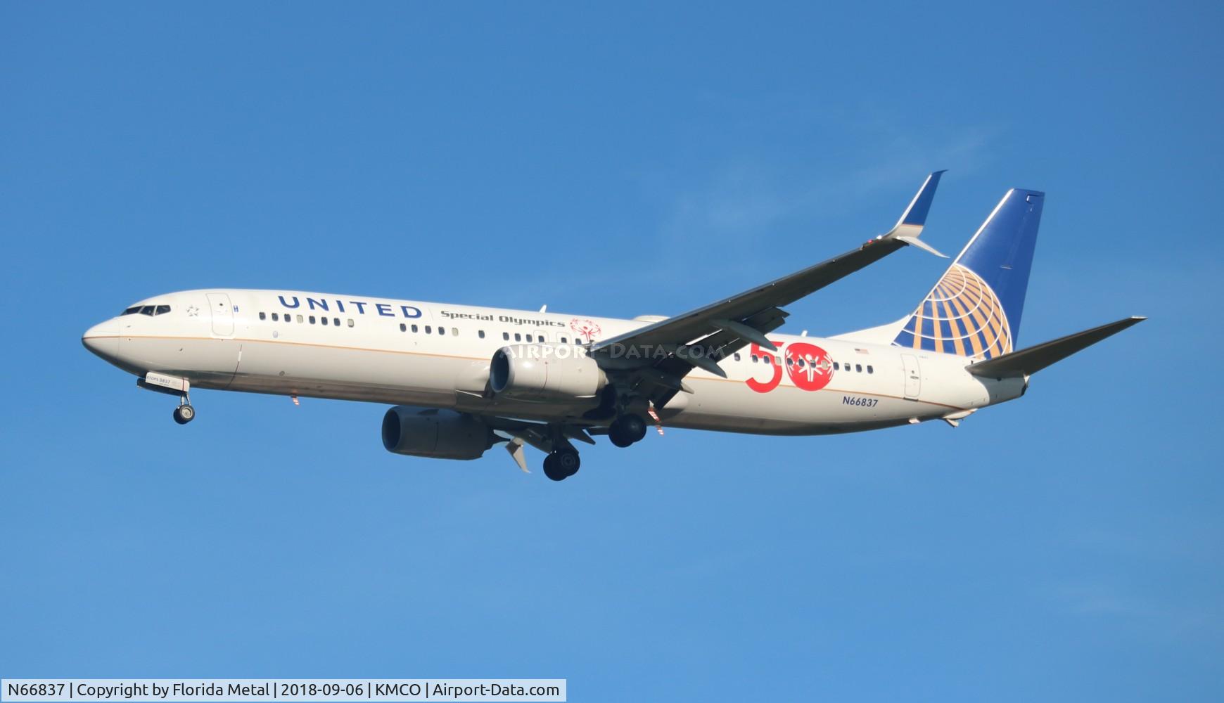 N66837, 2014 Boeing 737-924/ER C/N 60122, United