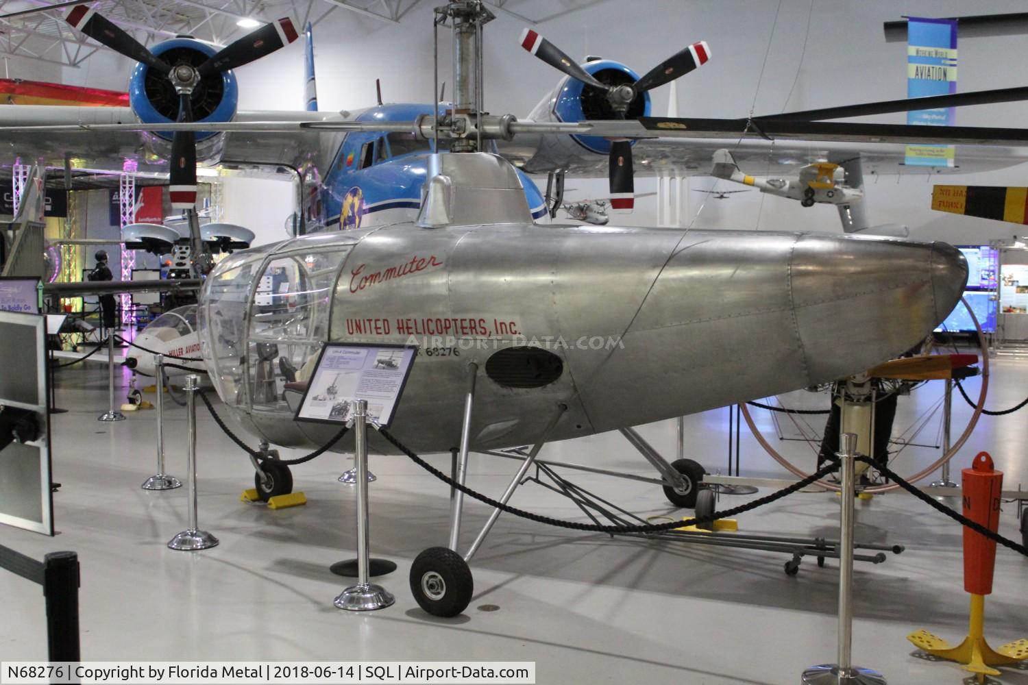 N68276, 1946 Hiller UH-4 Commuter C/N 01, Hiller UH-4 Commuter