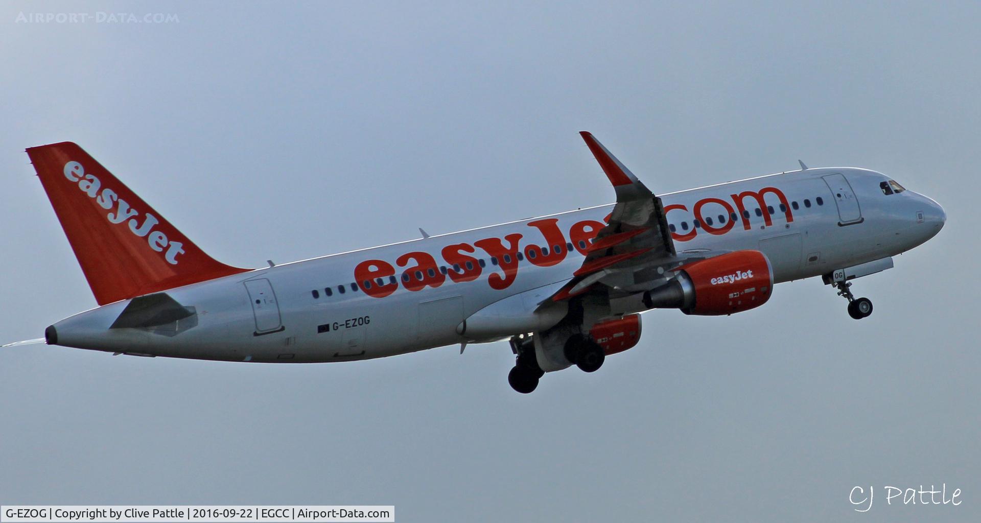 G-EZOG, 2015 Airbus A320-214 C/N 6541, @ EGCC