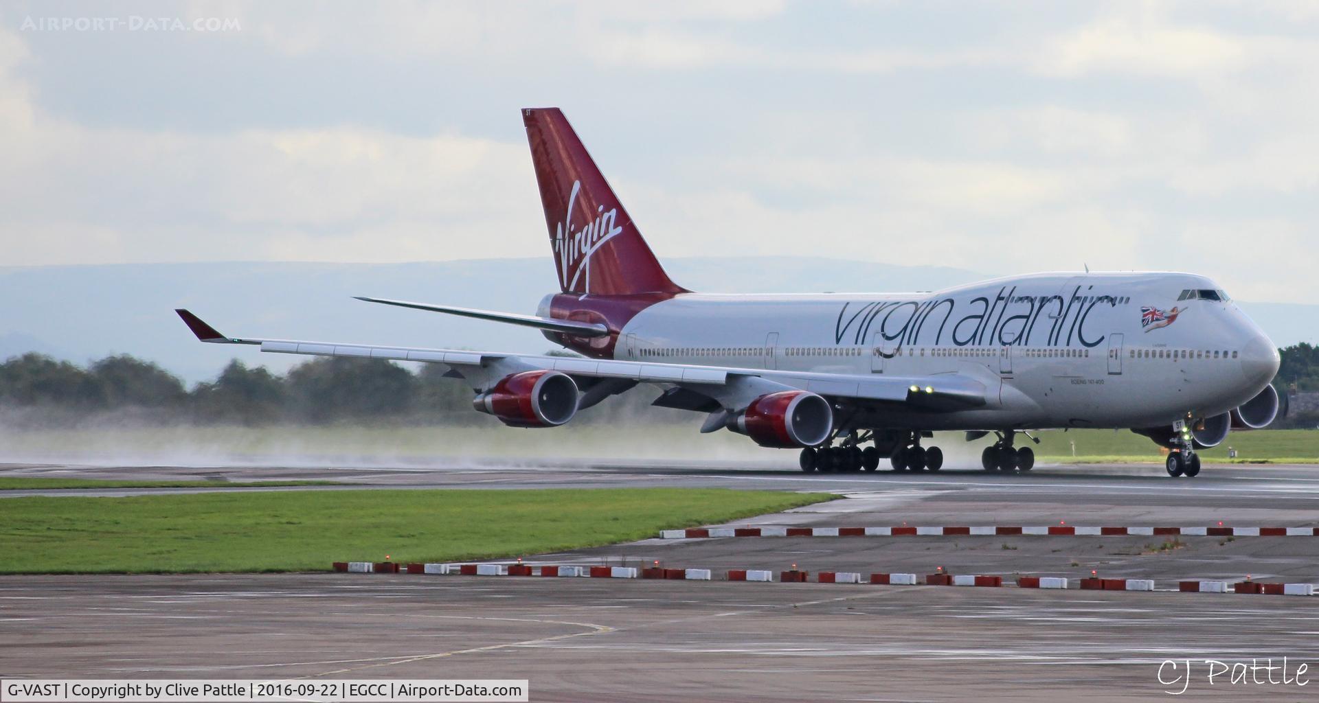 G-VAST, 1997 Boeing 747-41R C/N 28757, @ EGCC