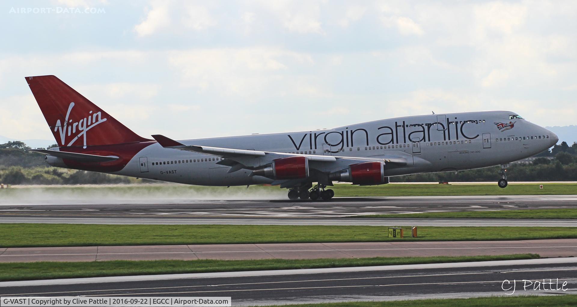 G-VAST, 1997 Boeing 747-41R C/N 28757, @ EGCC
