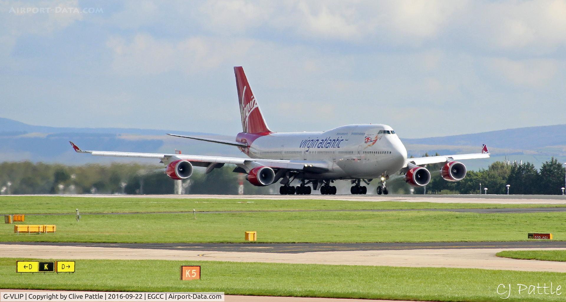 G-VLIP, 2001 Boeing 747-443 C/N 32338, @ EGCC